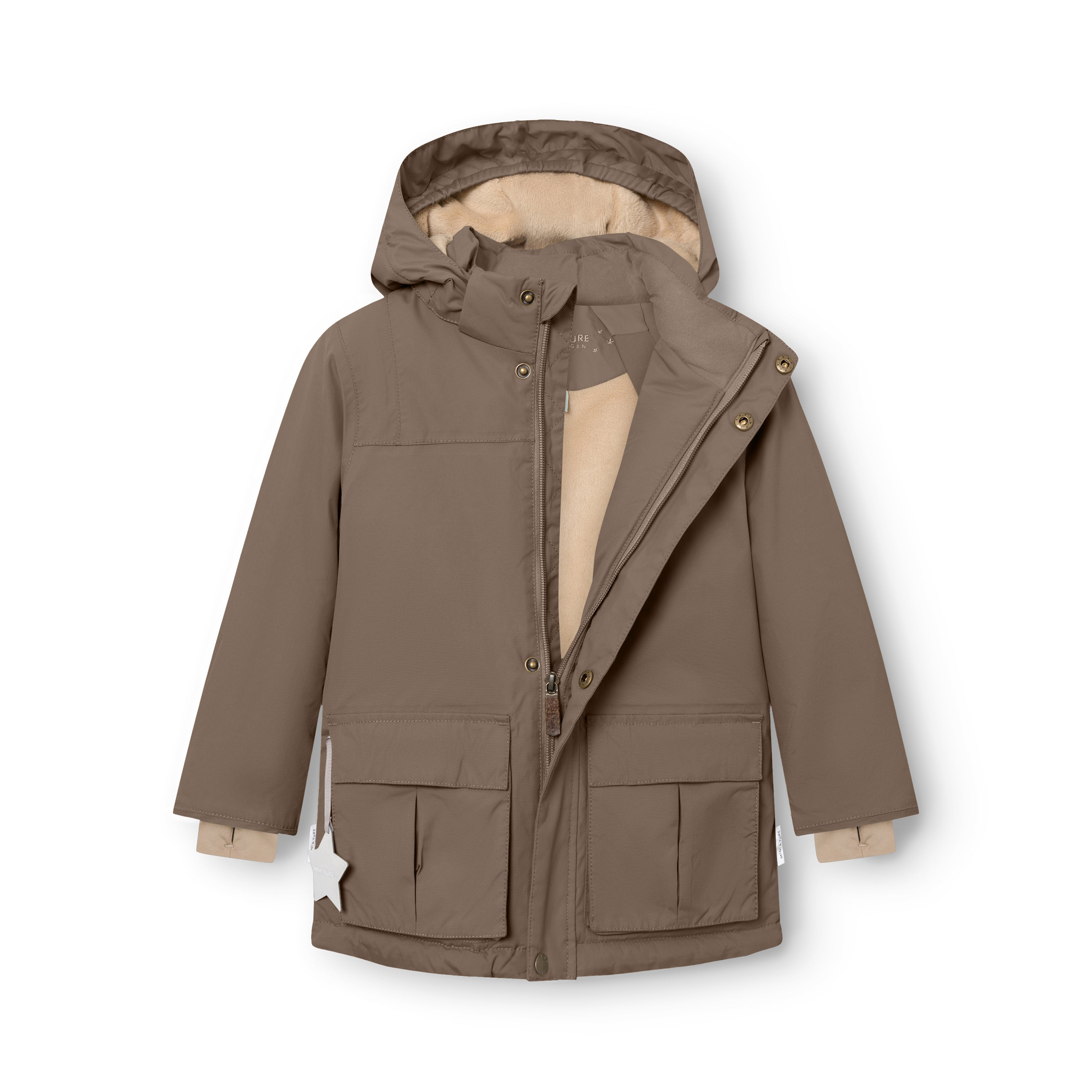 MATKASTORIO Winterjacke mit Fleecefutter. GRS