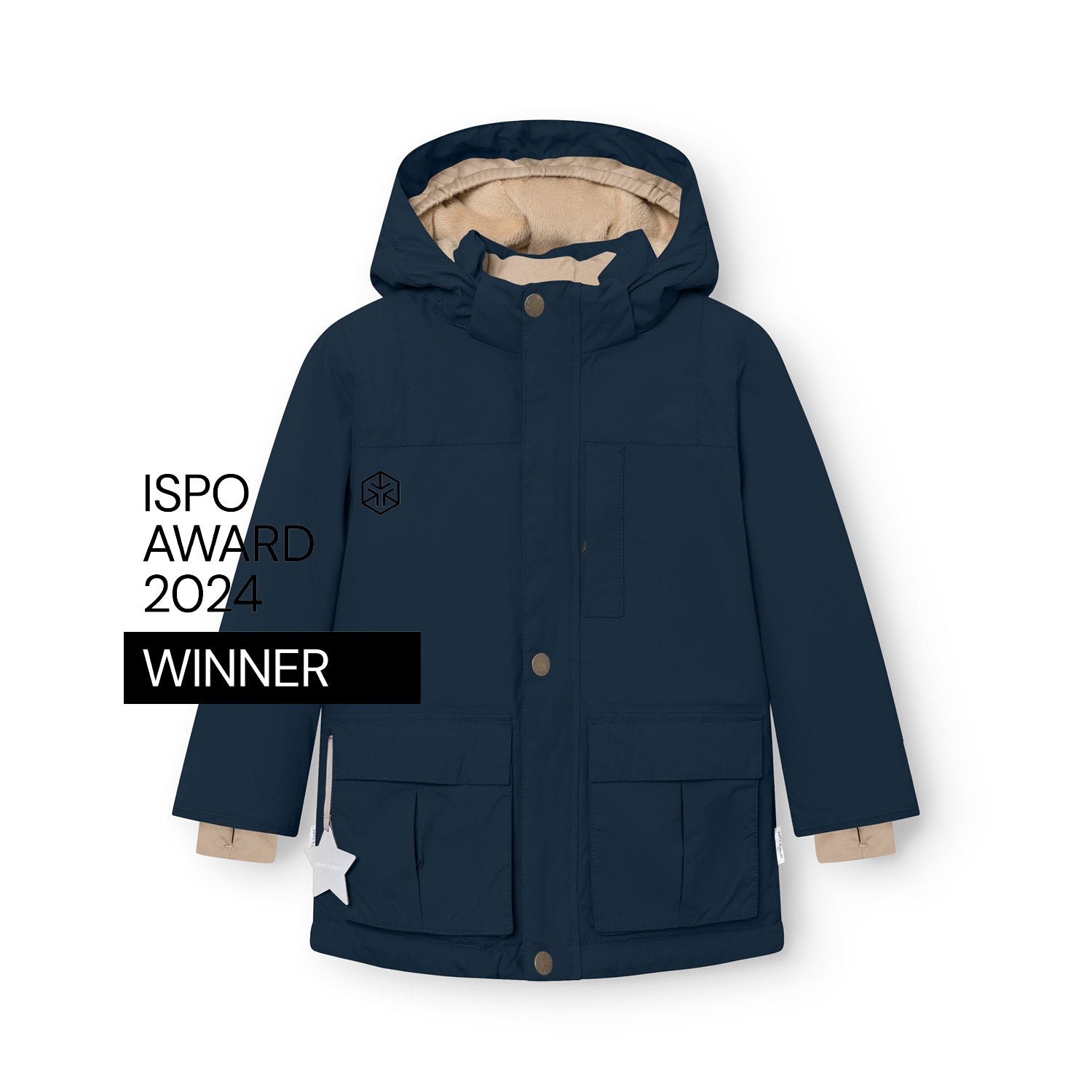 MATKASTORIO Winterjacke mit Fleecefutter. GRS