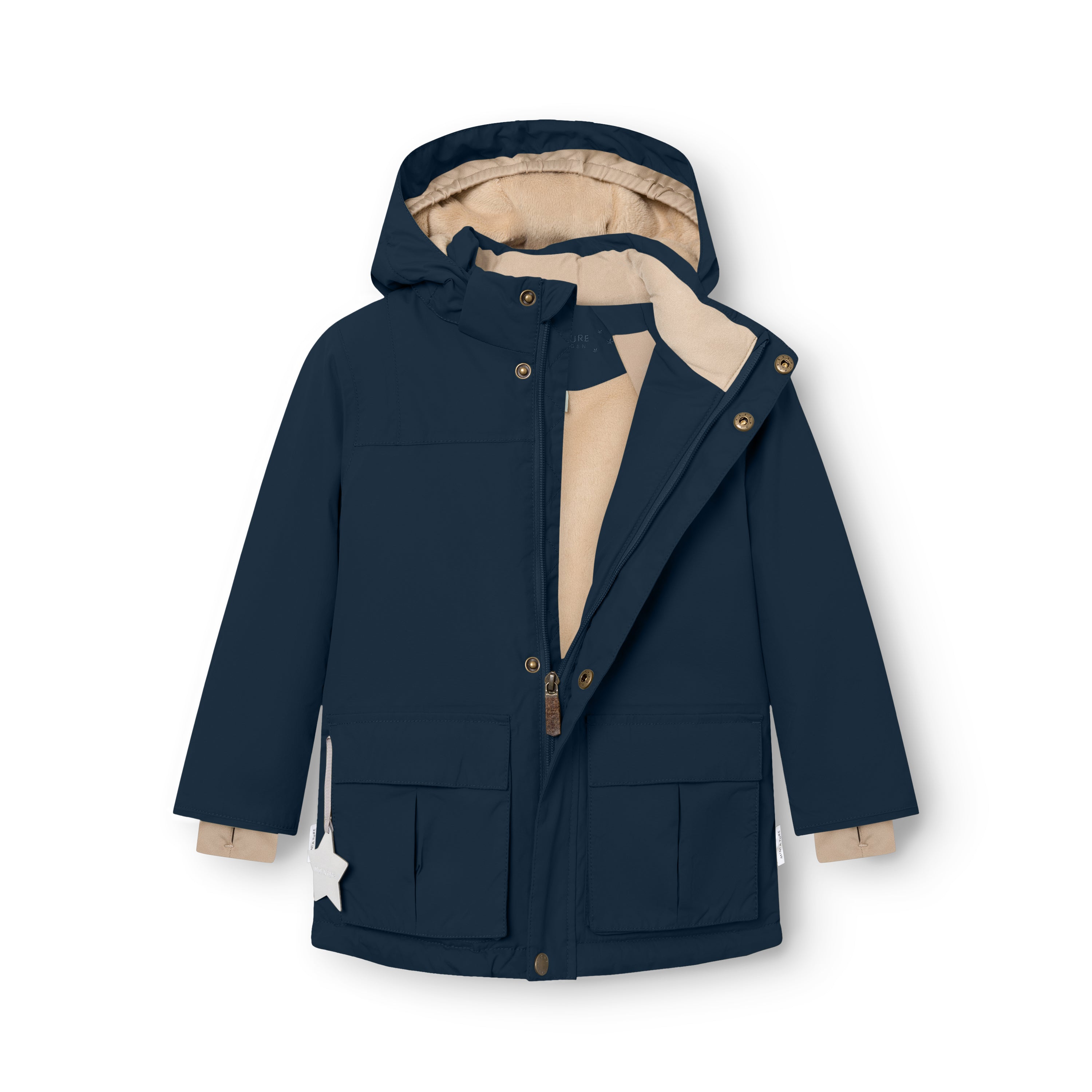MATKASTORIO Winterjacke mit Fleecefutter. GRS