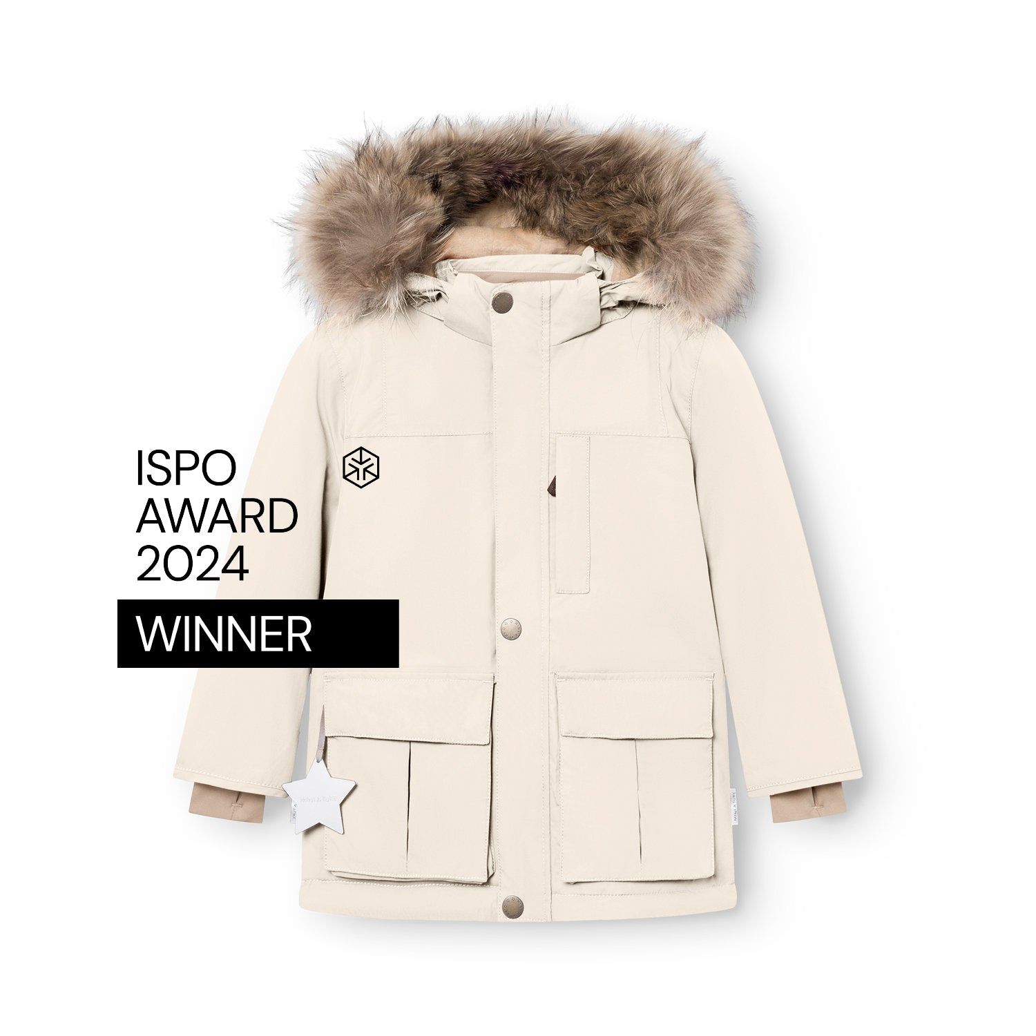MATKASTORIO fleece lined winter jacket fur. GRS