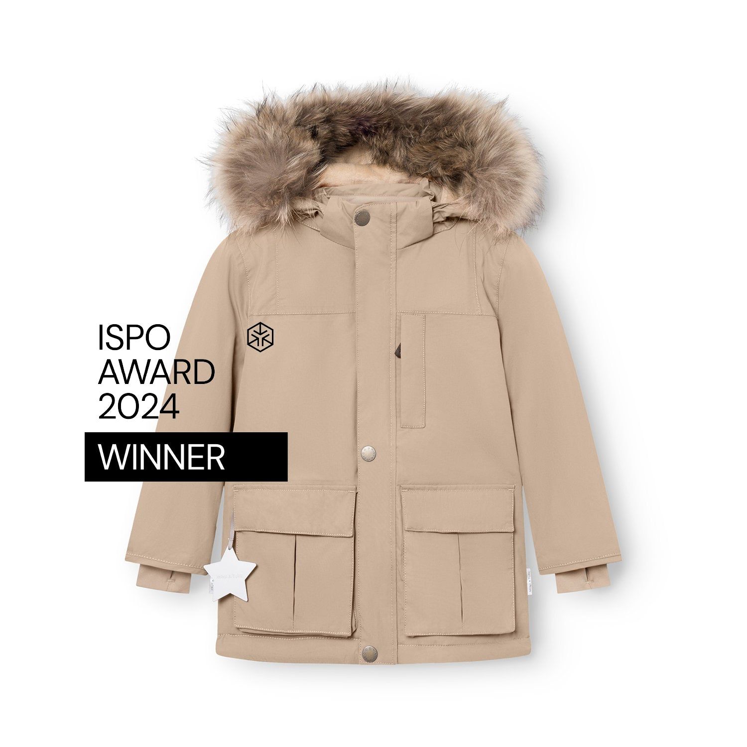 MATKASTORIO fleece lined winter jacket fur. GRS
