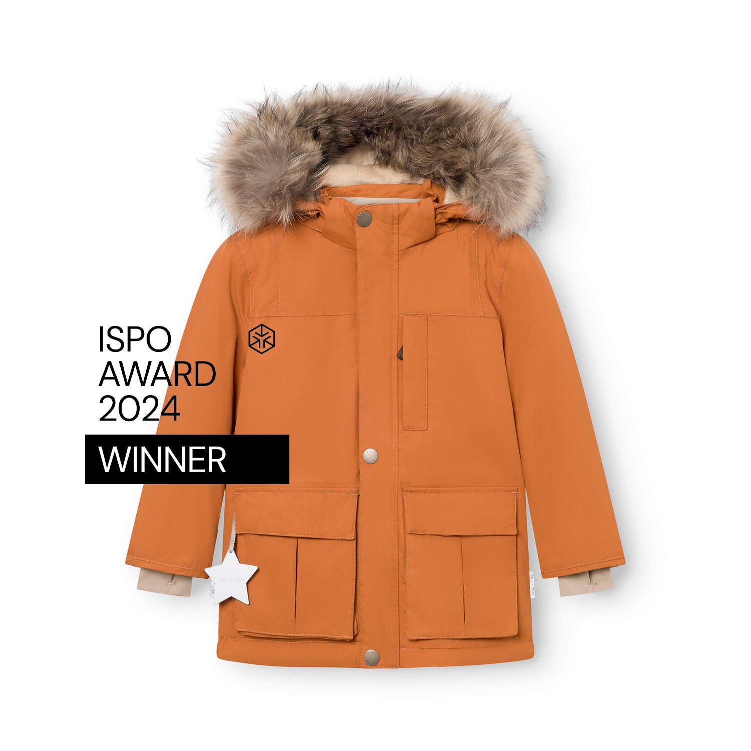 MATKASTORIO fleece lined winter jacket fur. GRS