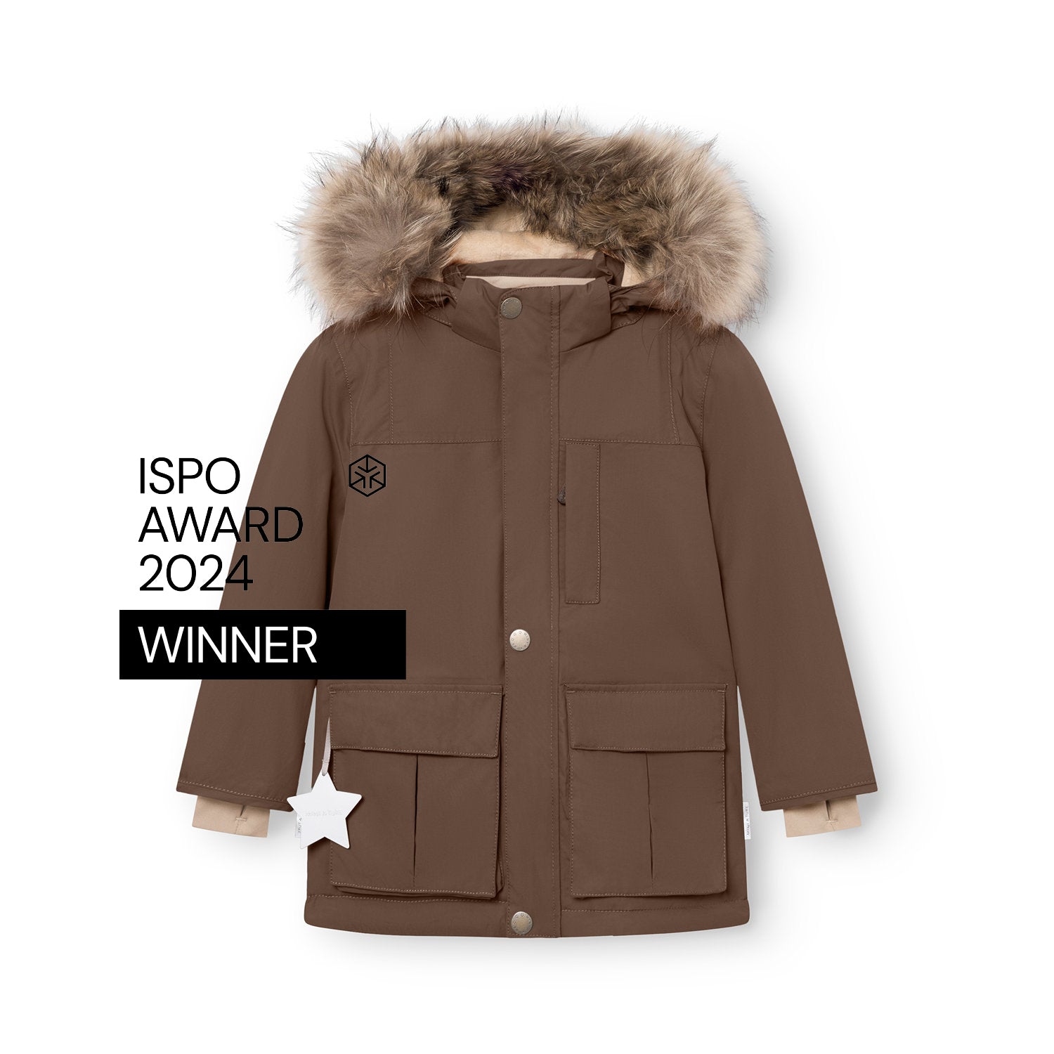 MATKASTORIO fleece lined winter jacket fur. GRS