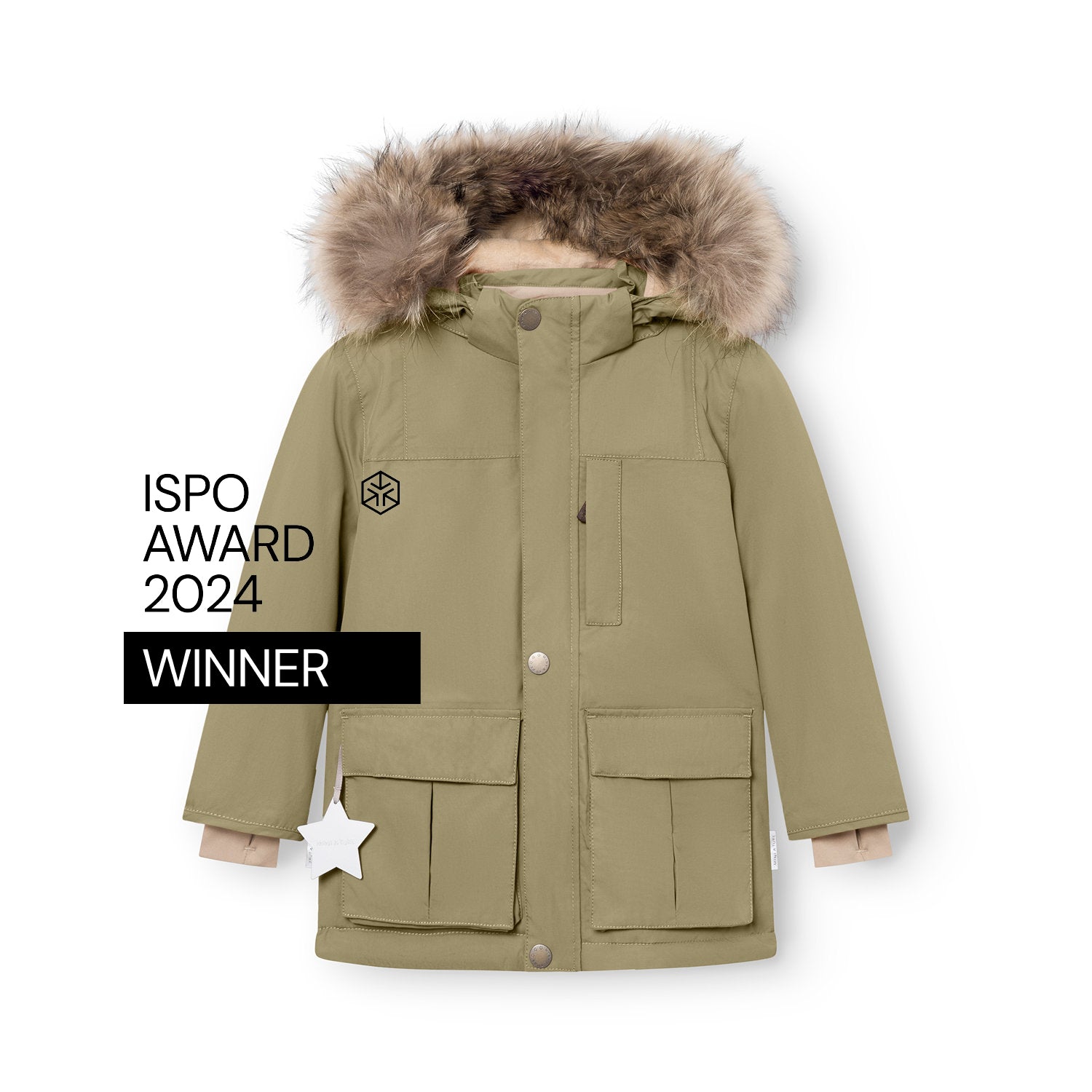 MATKASTORIO fleece lined winter jacket fur. GRS