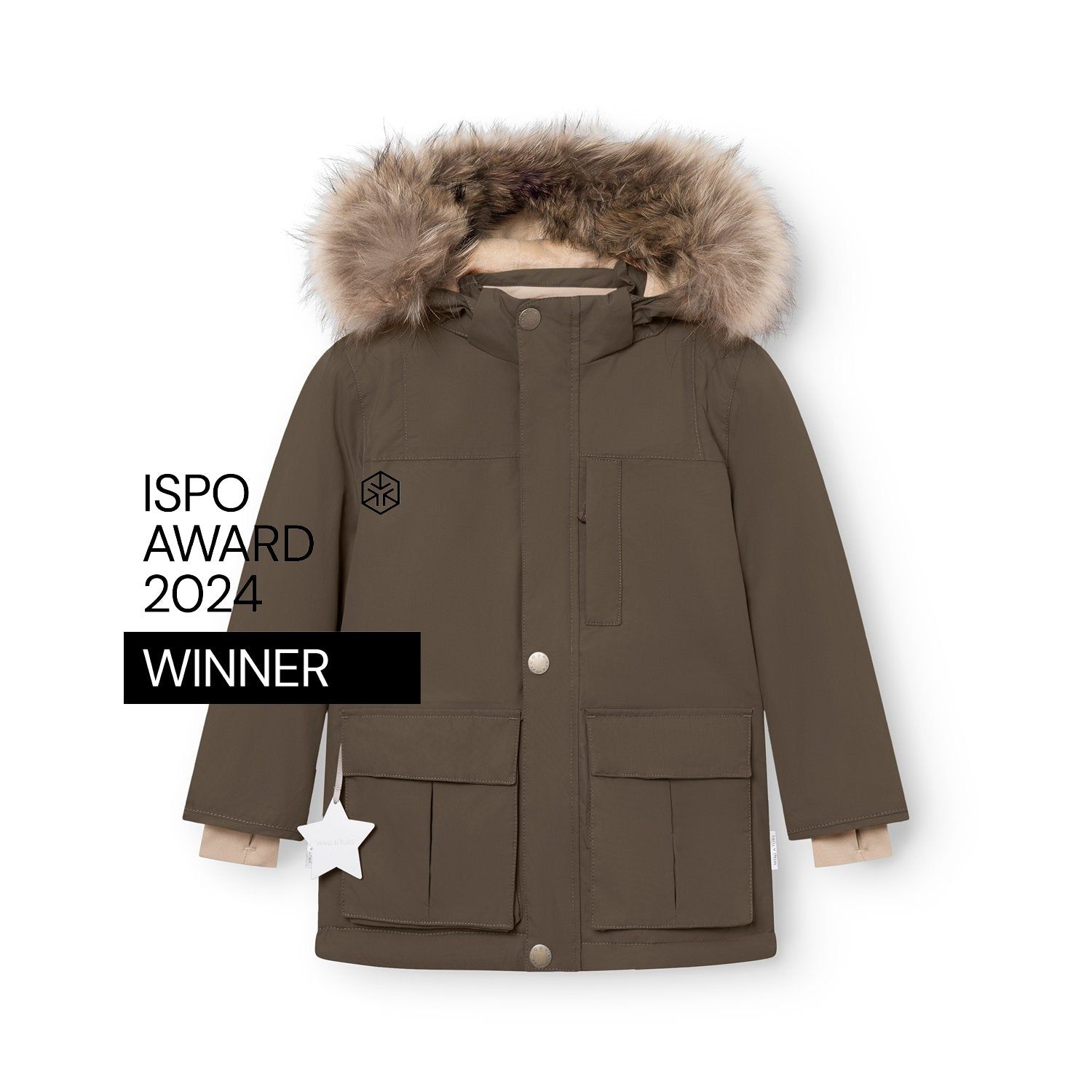 MATKASTORIO fleece lined winter jacket fur. GRS