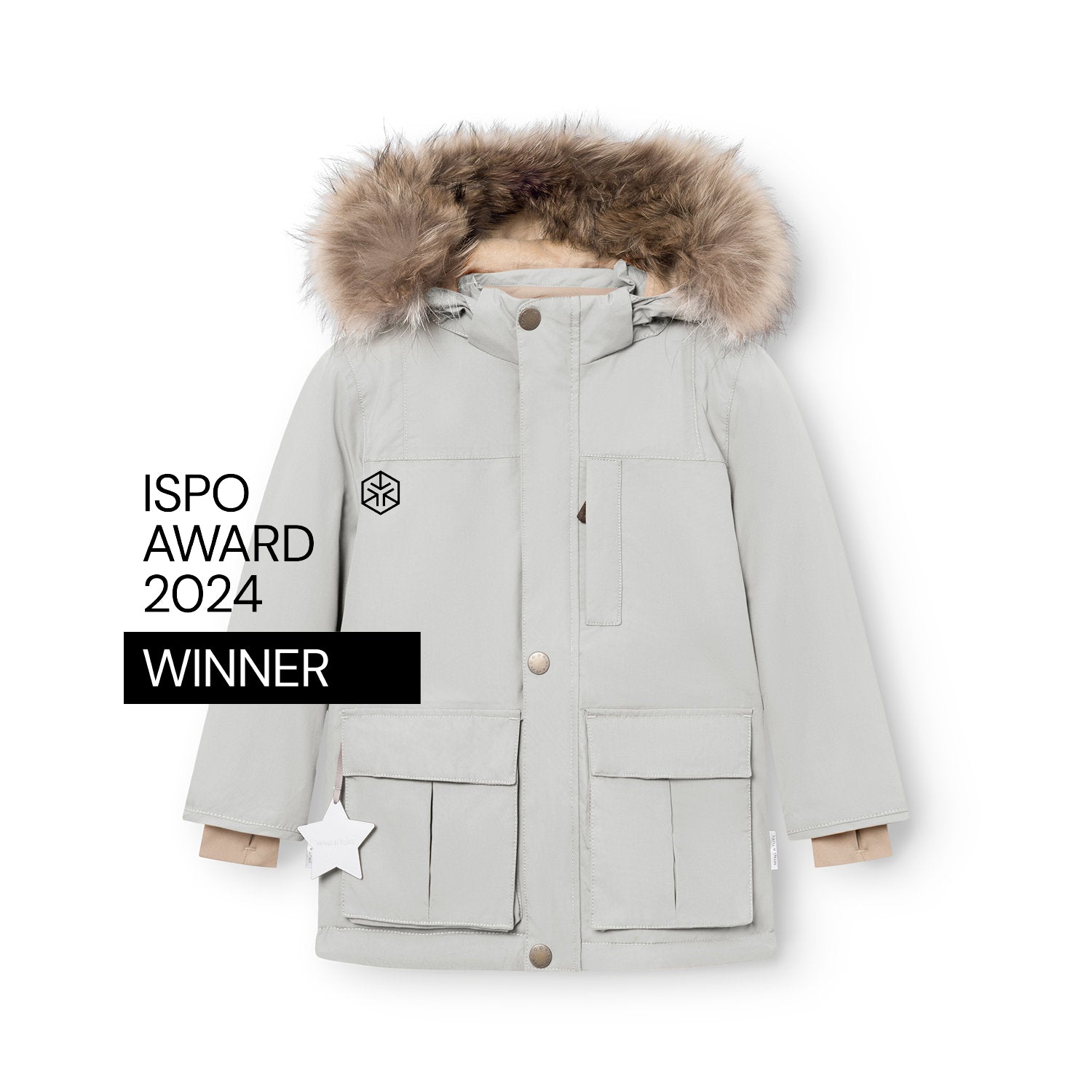 MATKASTORIO fleece lined winter jacket fur. GRS