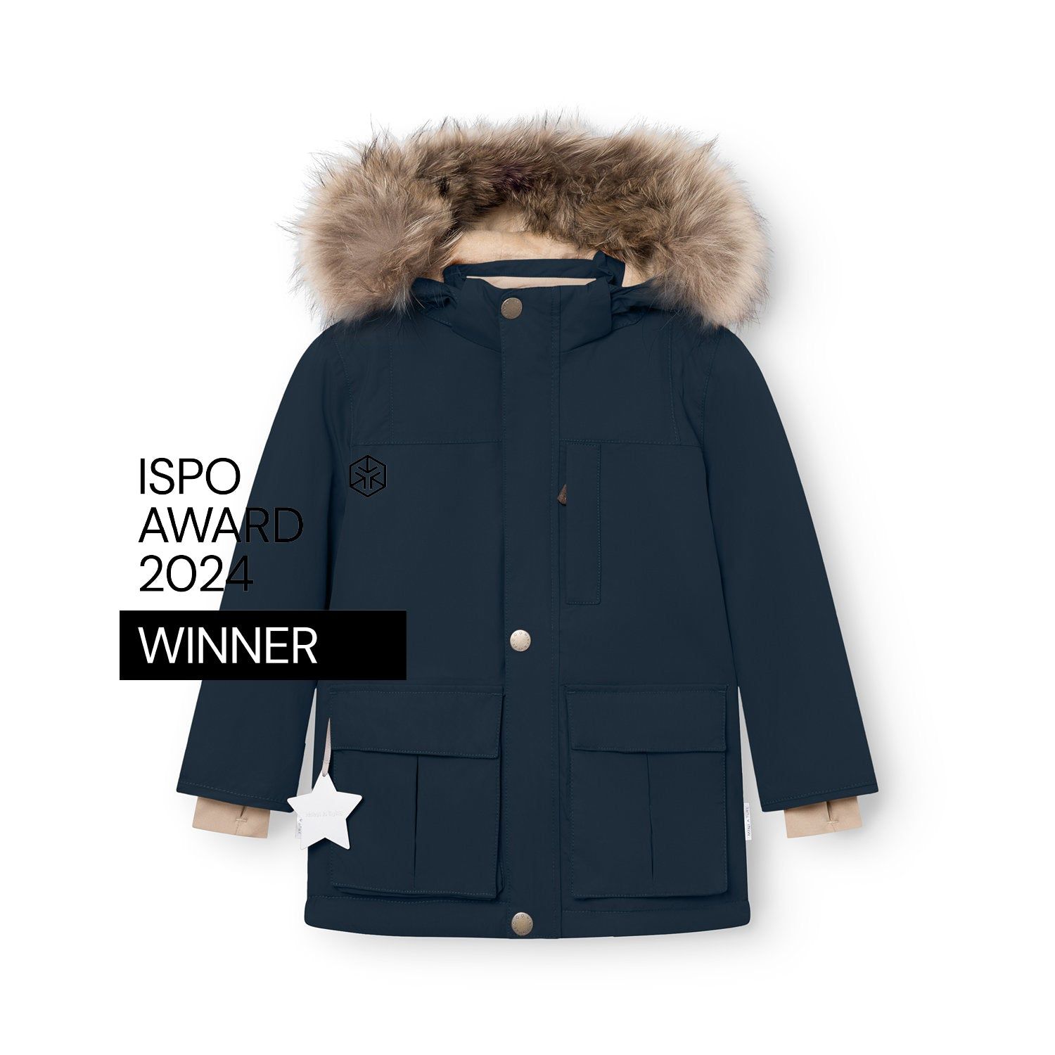 MATKASTORIO fleece lined winter jacket fur. GRS