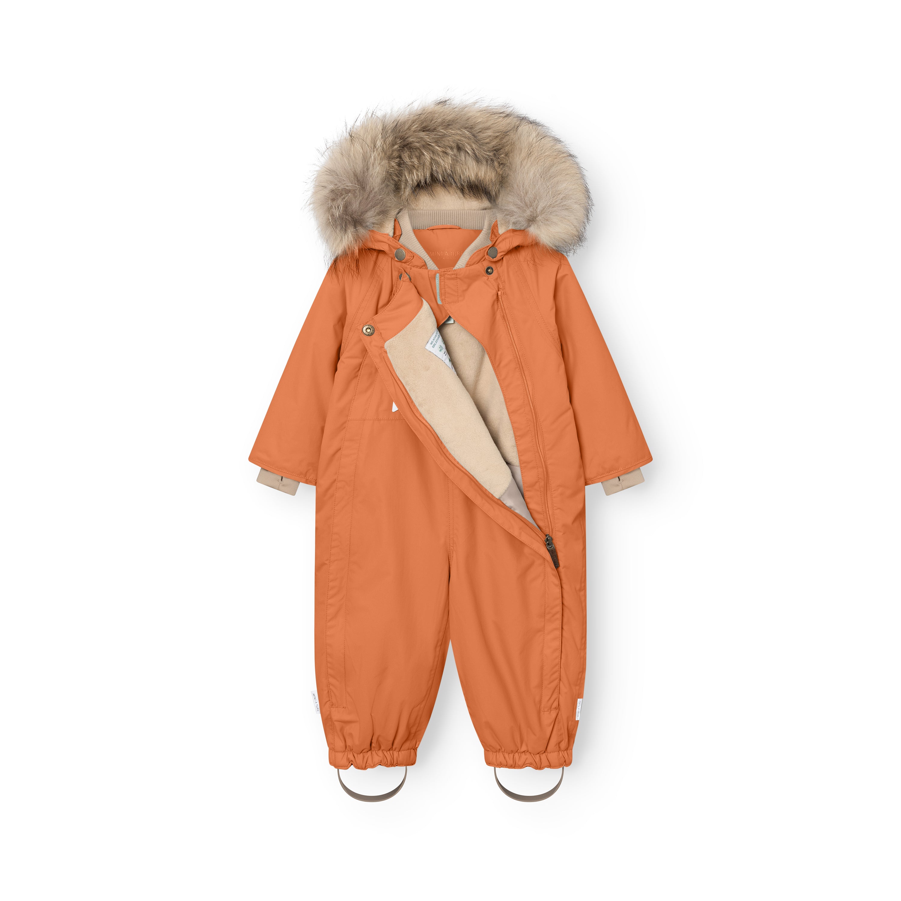 MATWISTI Schneeanzug mit Fleecefutter und Fell. GRS