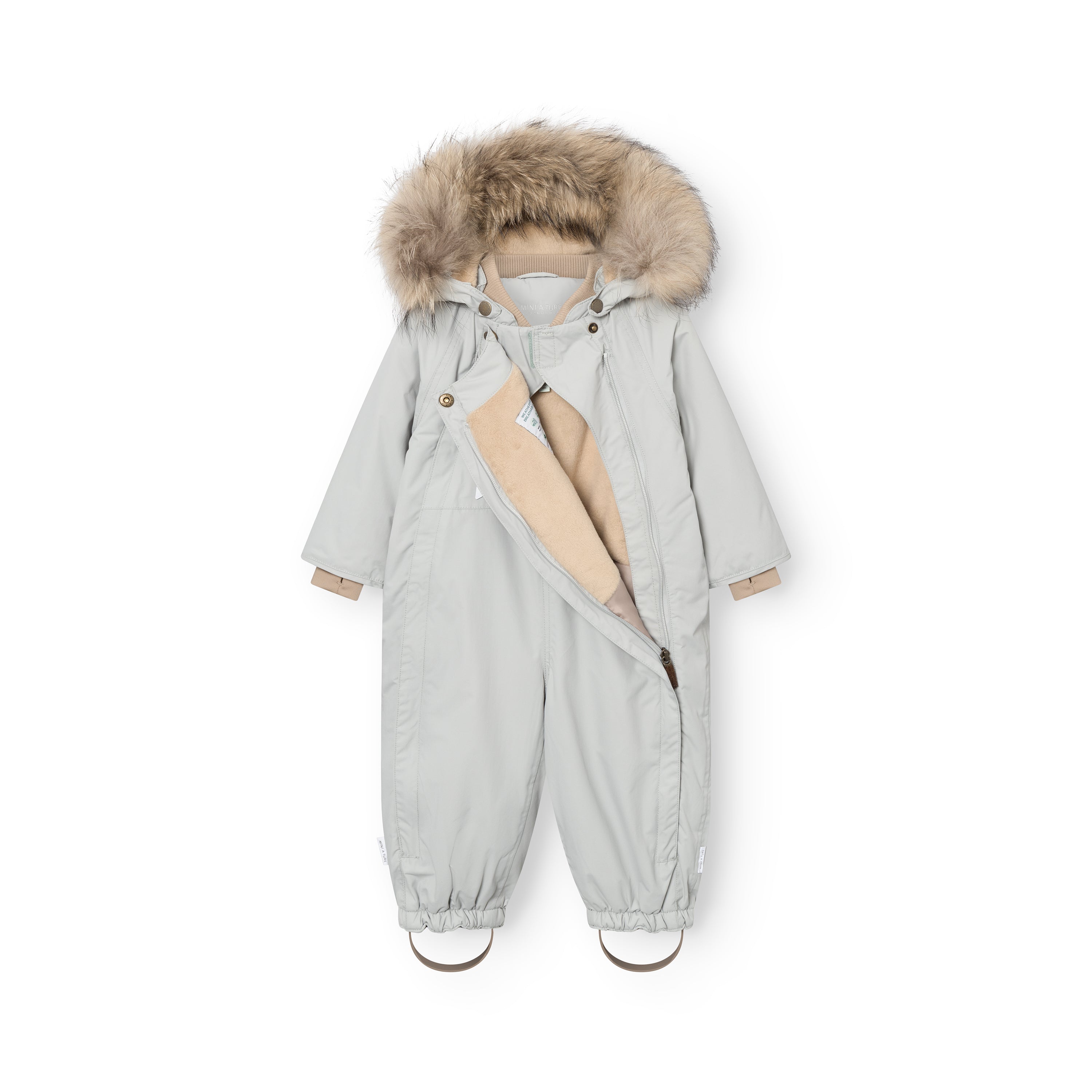 MATWISTI Schneeanzug mit Fleecefutter und Fell. GRS