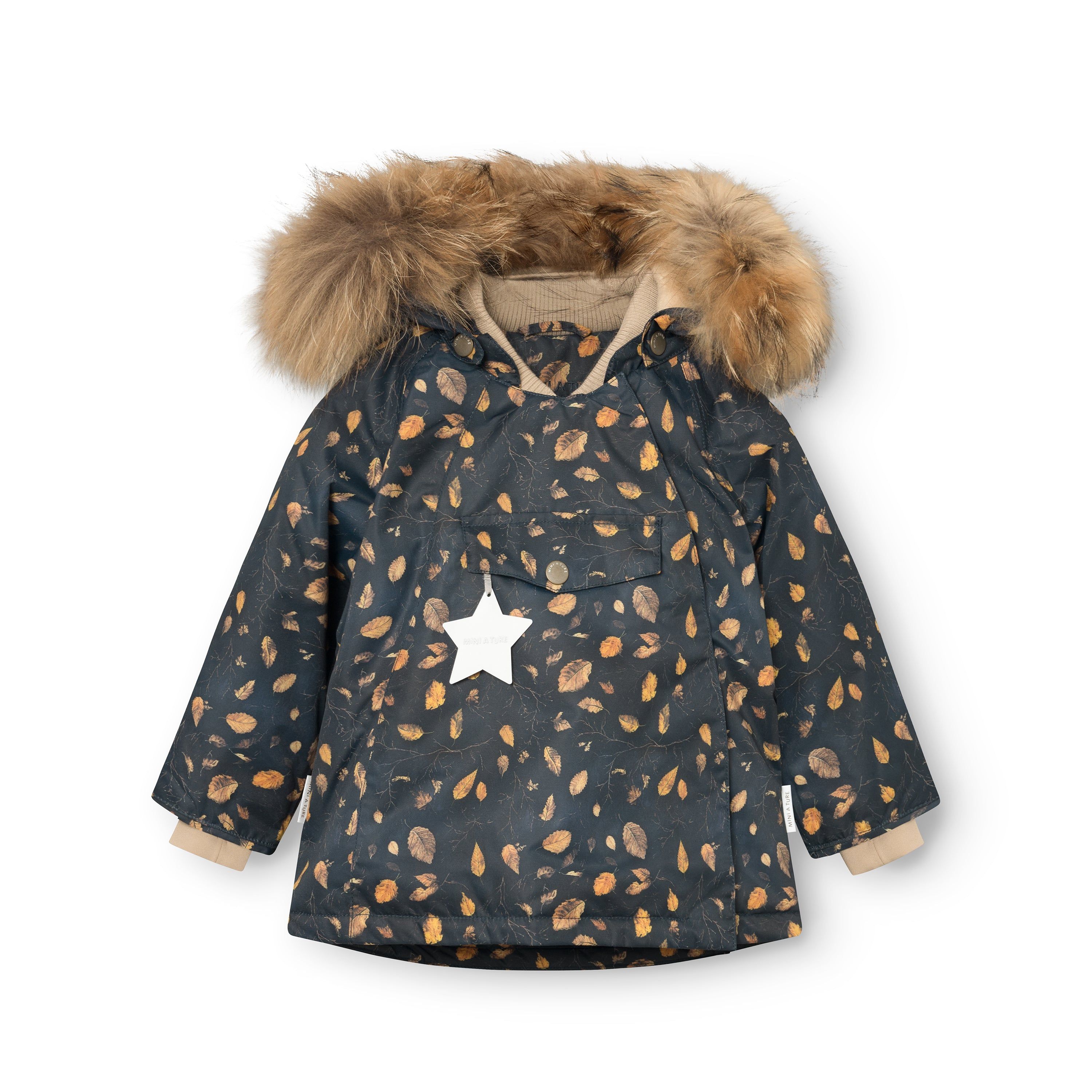 MATWANG fleece lined winter jacket fur. GRS