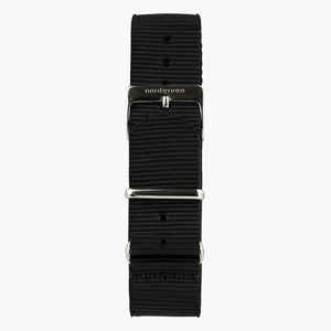 OTAN negro - Gun Metal - 40mm/42mm