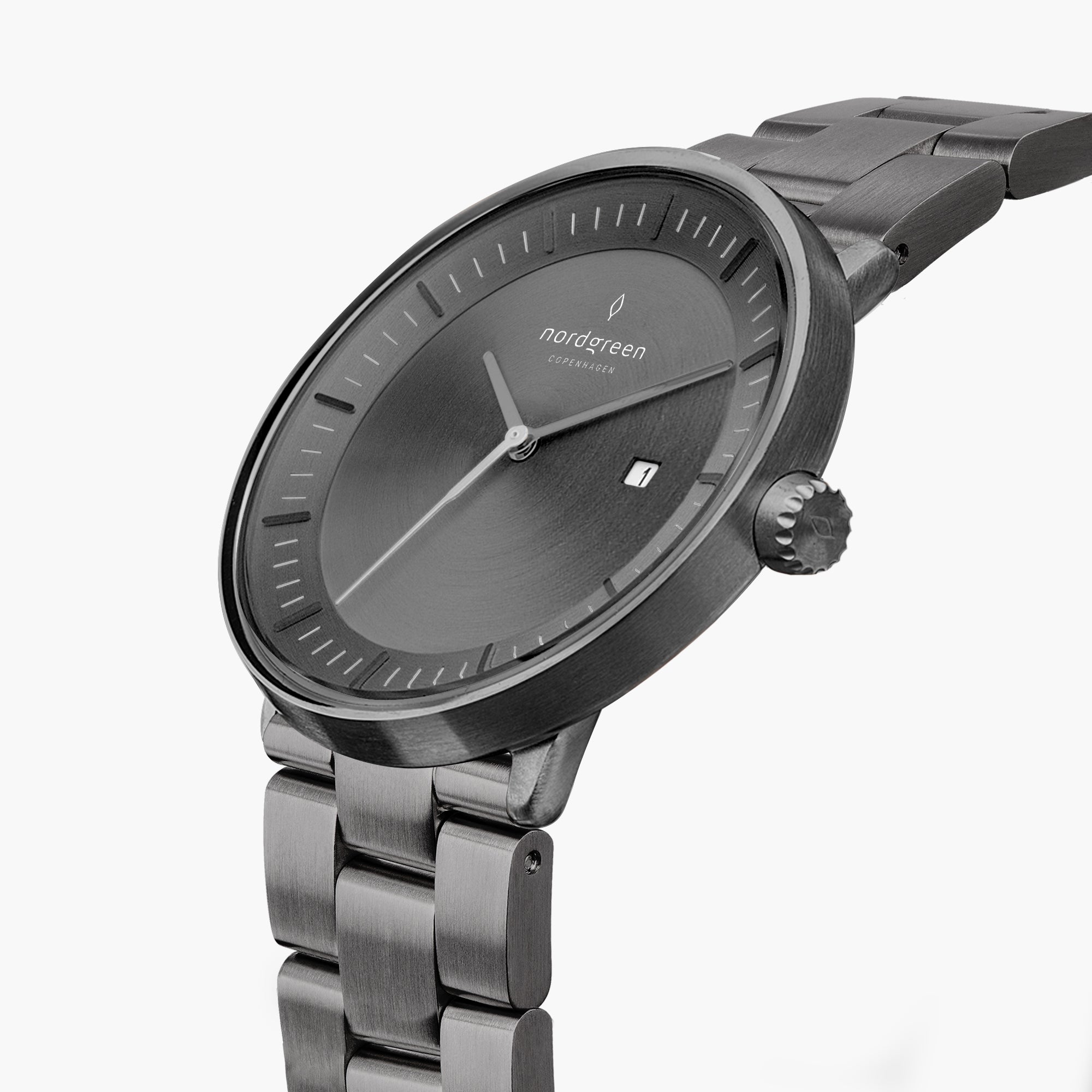 Philosopher Gun Metal 40mm – Nordgreen Global