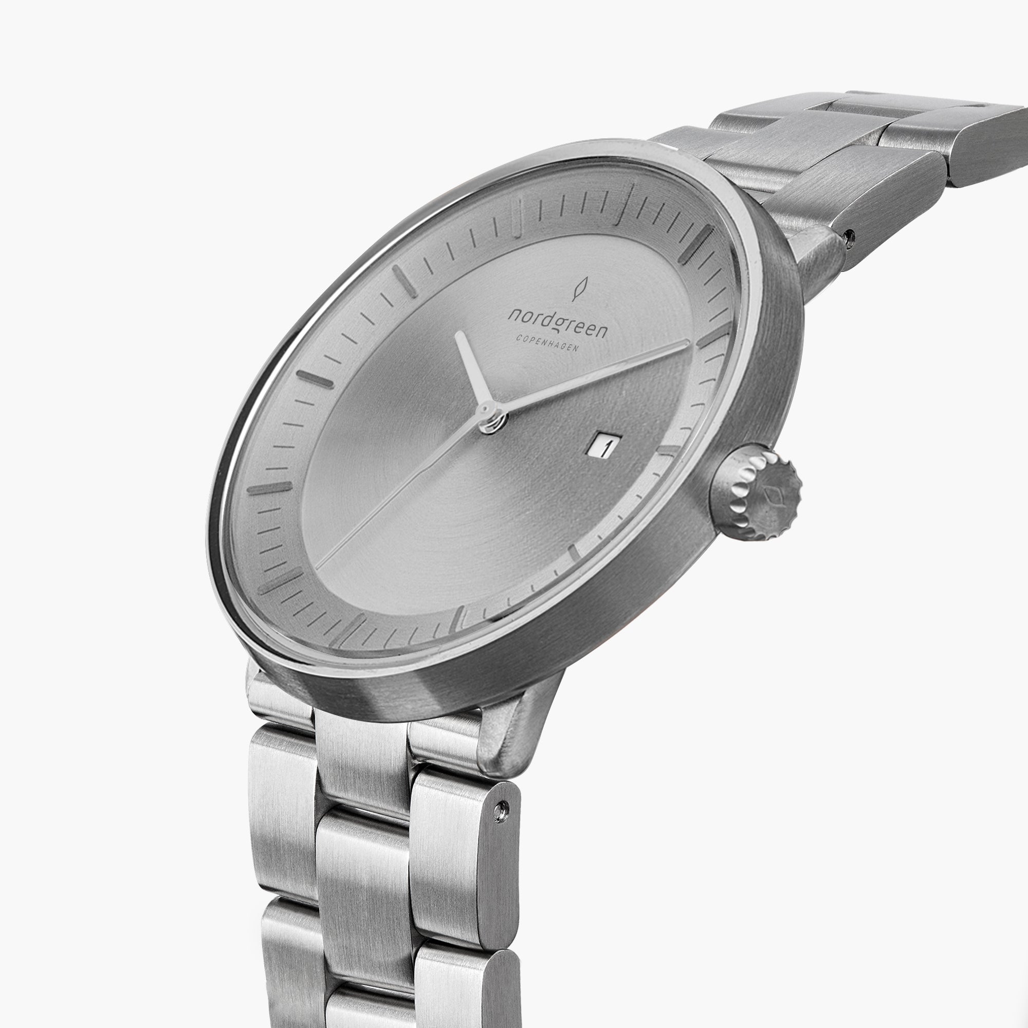 nord green philosopher腕時計　シルバー Philosopher Silver 36mm – Nordgreen Global