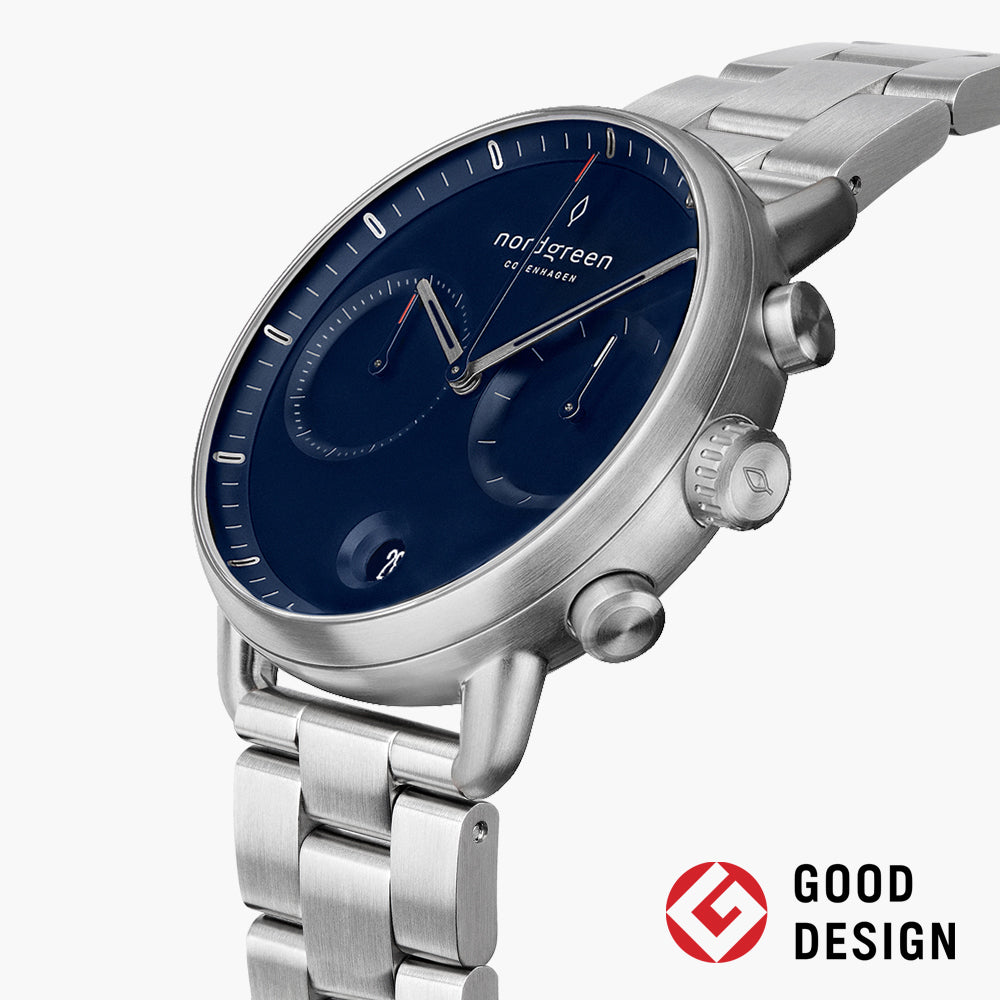 Pioneer Silver 42mm – Nordgreen Global