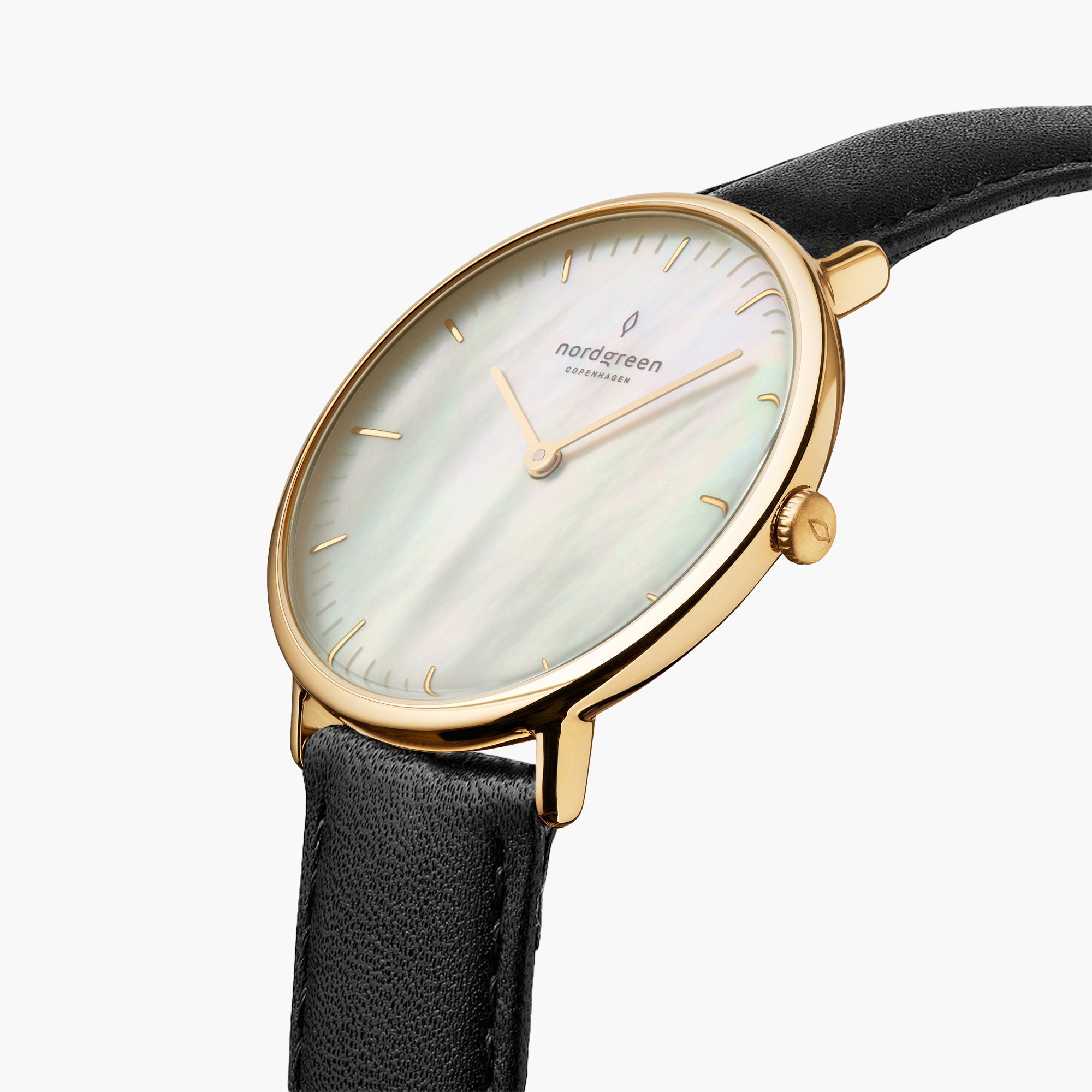 nordgreen native ブラックダイヤル ブラックレザー Native Silver 40mm – Nordgreen Global