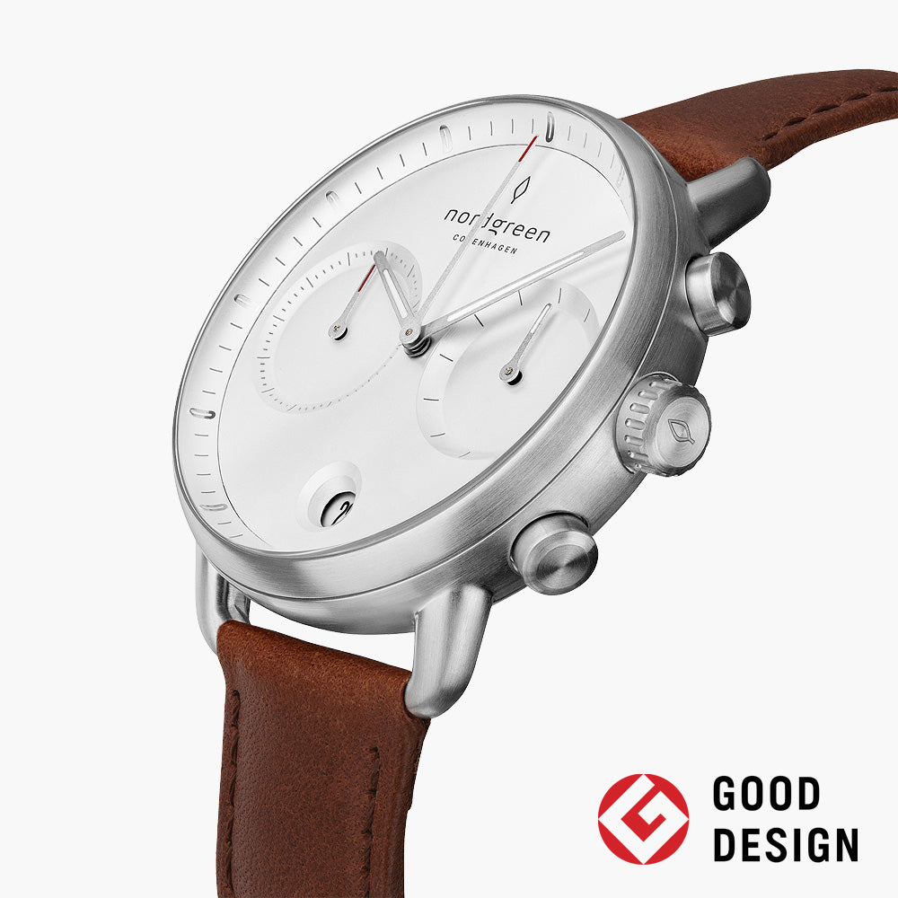 Pioneer Silver 42mm – Nordgreen Global
