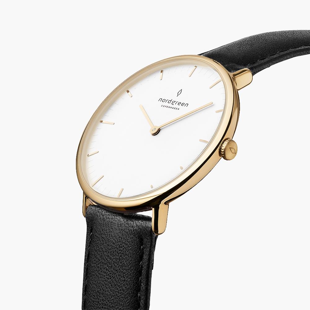 新品TiC TAC nordgreen Native NR40GMLEBLNA Native Gold 40mm – Nordgreen Global