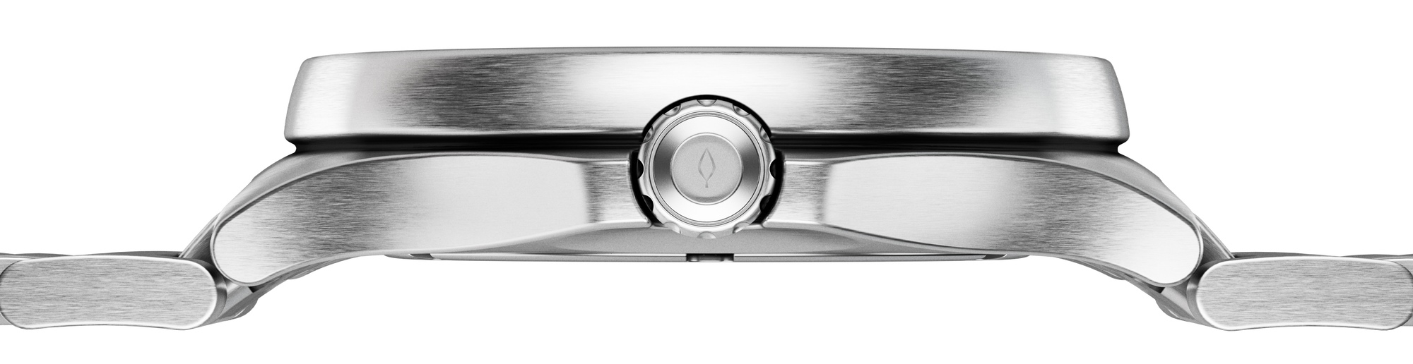 Guardian Silver White Dial Automatic with Silver H-Link Watch Strap