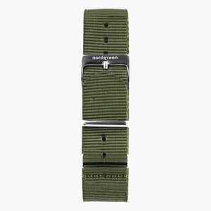 Olive Green Nato - Silver - 40mm/42mm