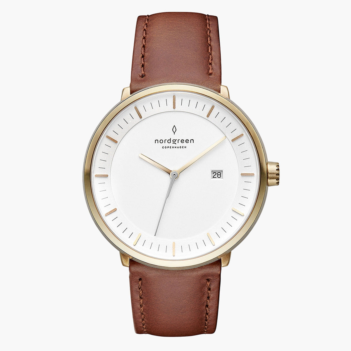 nordgreen ブラックレザー PHILOSOPHER ガンメタル 36MM Philosopher ガンメタル 36mm – Nordgreen JP