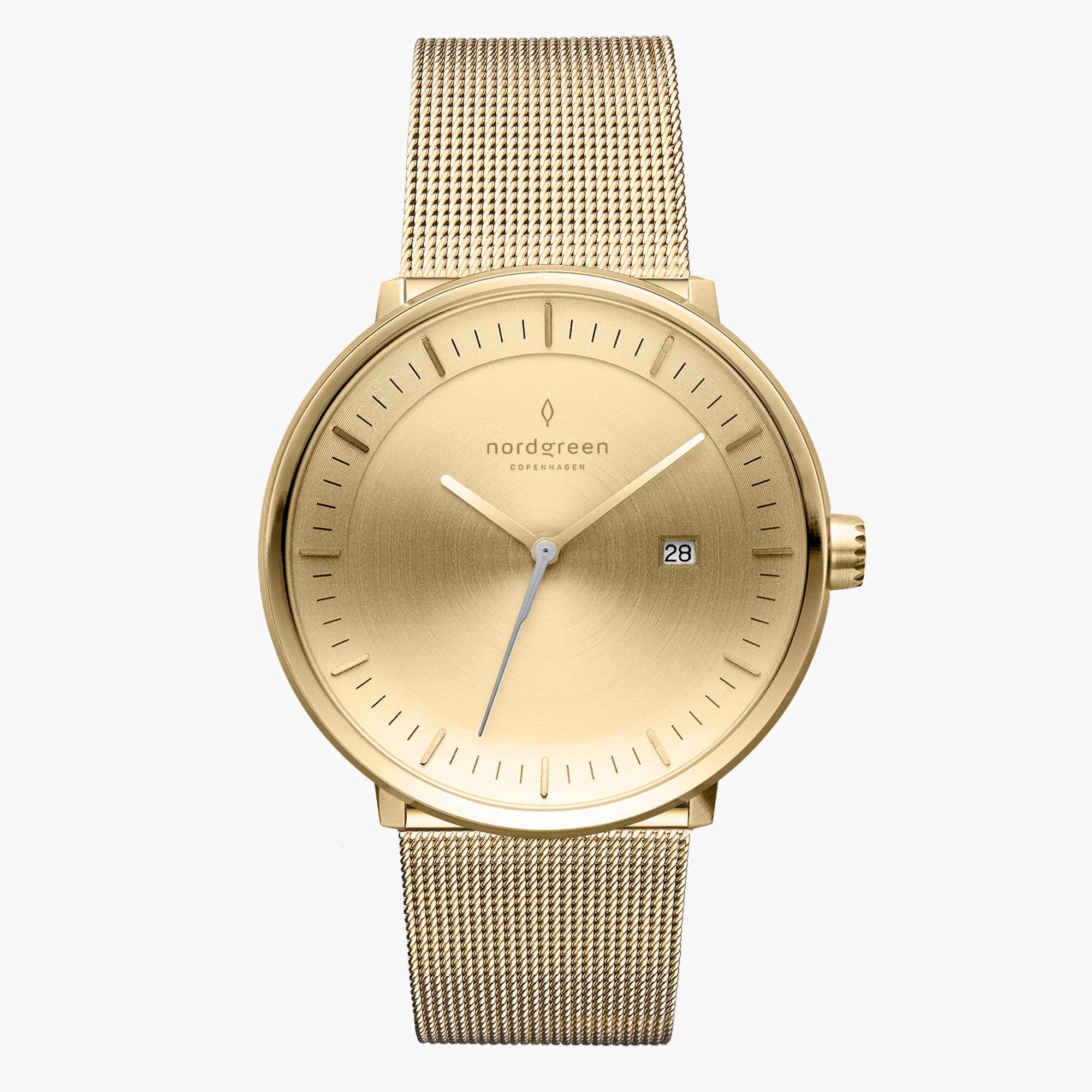 nordgreen PHILOSOPHER メッシュ 36mm Philosopher Gold 36mm – Nordgreen Global