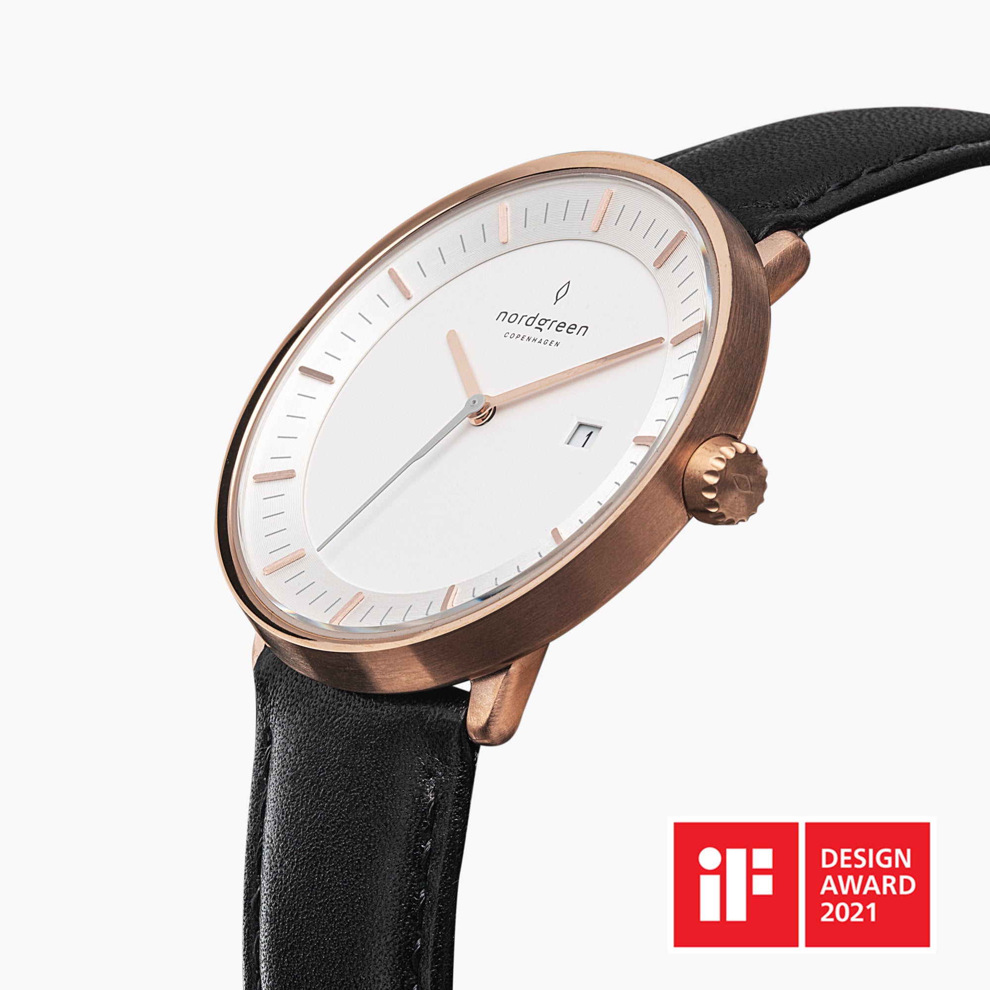Philosopher ローズゴールド 36mm/Nordgreen Philosopher Rose Gold 36mm – Nordgreen Global
