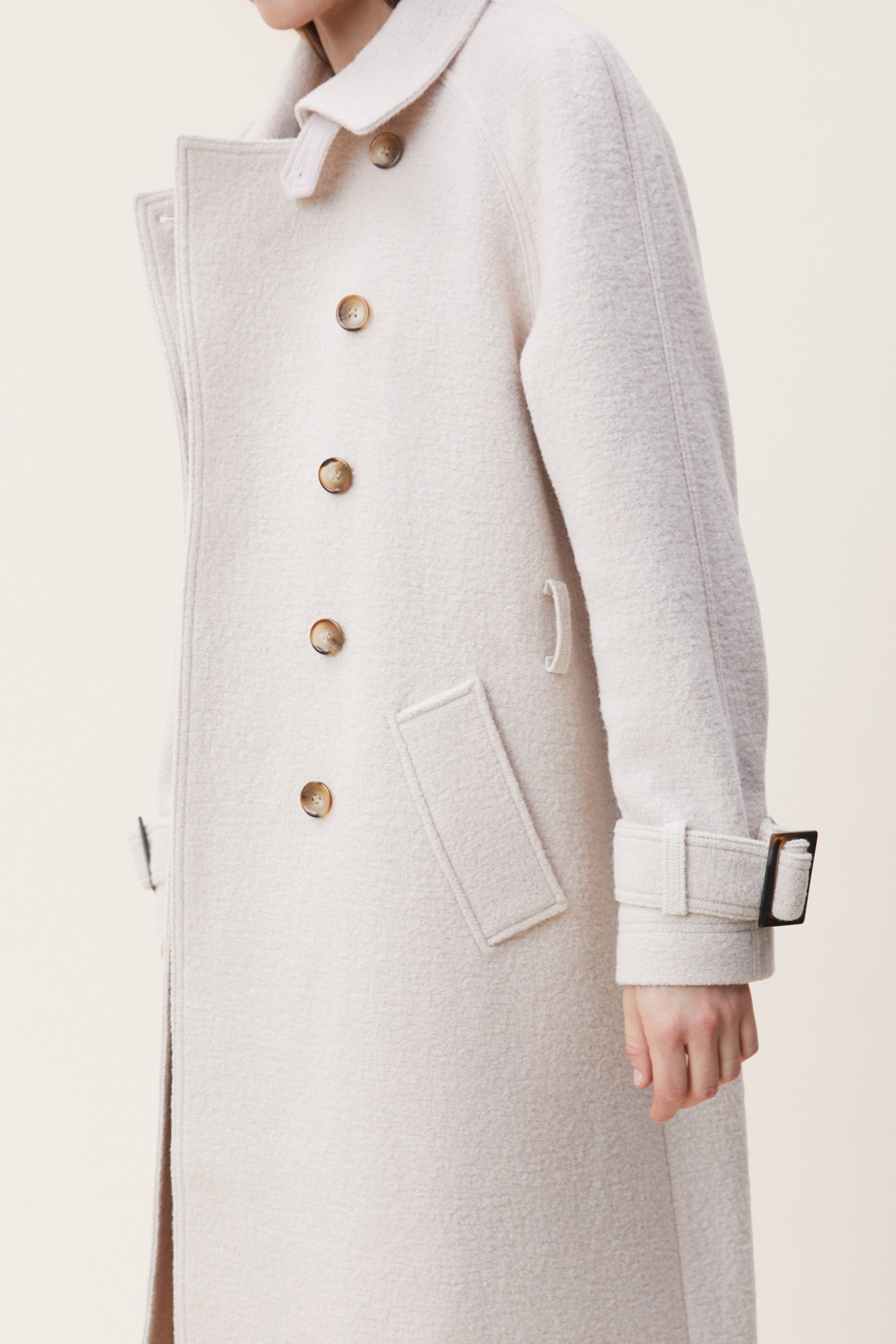 Lovechild 1979 Carrie Coat OUTERWEAR IVORY