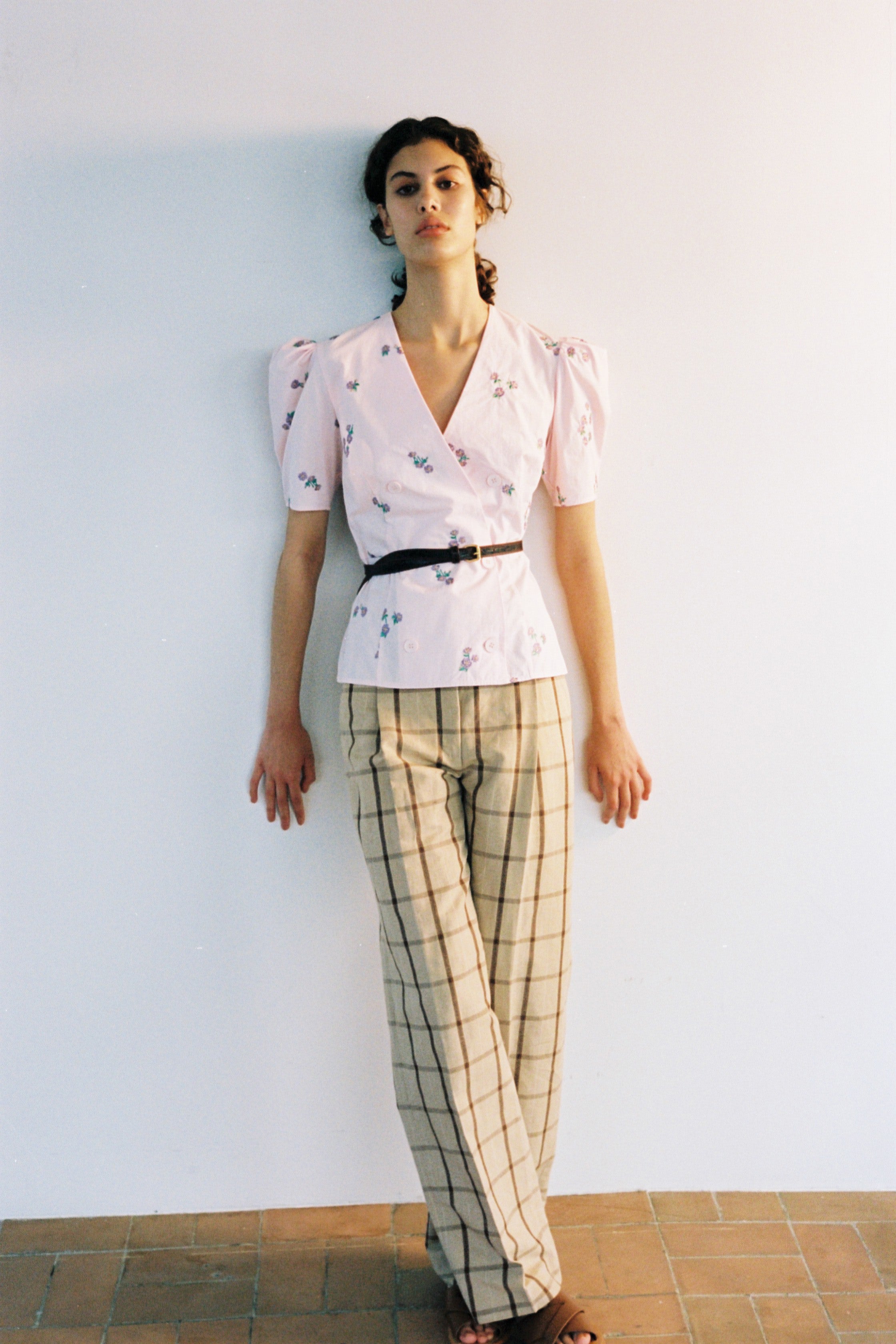 Lovechild 1979 Cora Blouse - Barely Pink BLOUSES