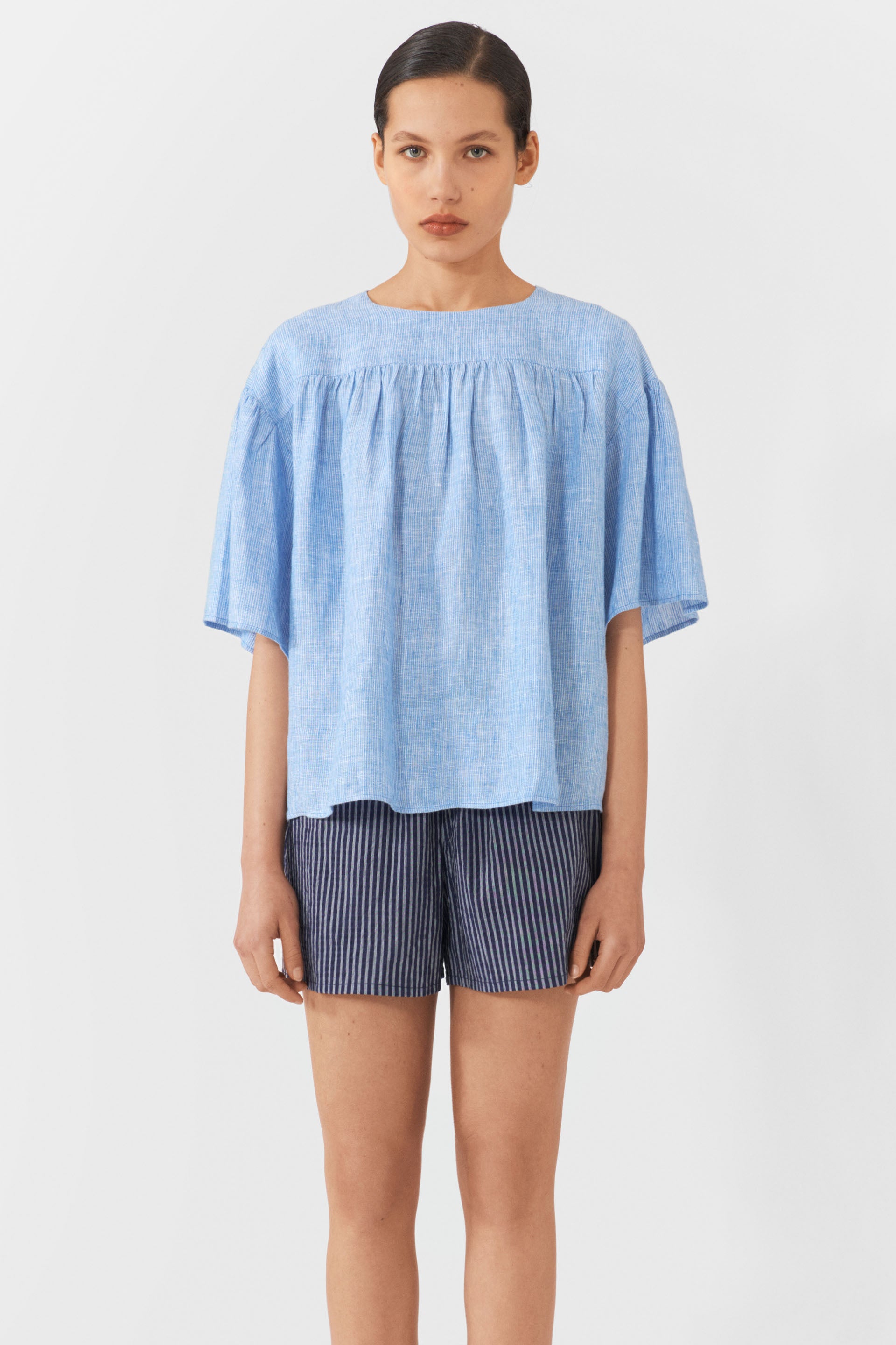 Lovechild 1979 Dipti Blouse BLOUSES 494 Blue Stripe