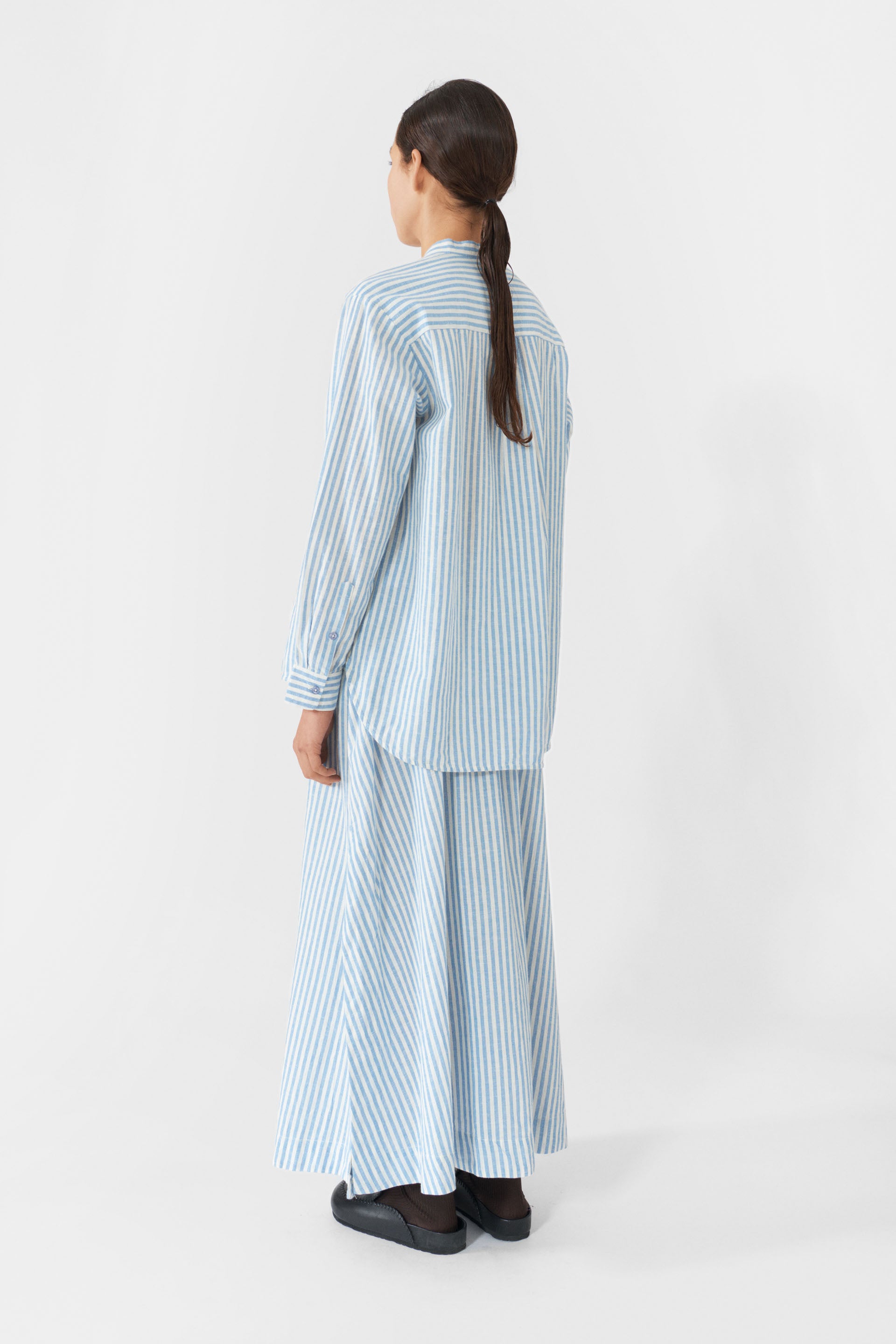 Lovechild 1979 Edgar Shirt SHIRTS 452 Sky Blue Stripe