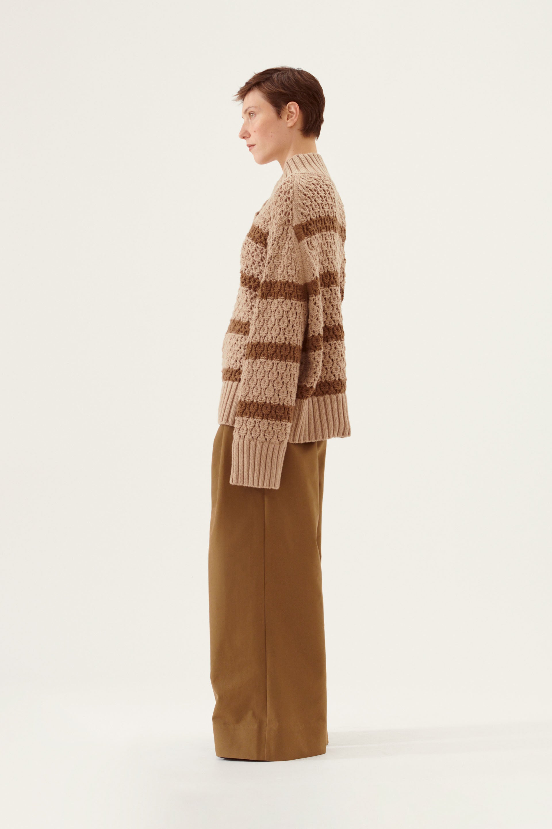 Lovechild 1979 Else V-Neck KNITWEAR 104 Beige
