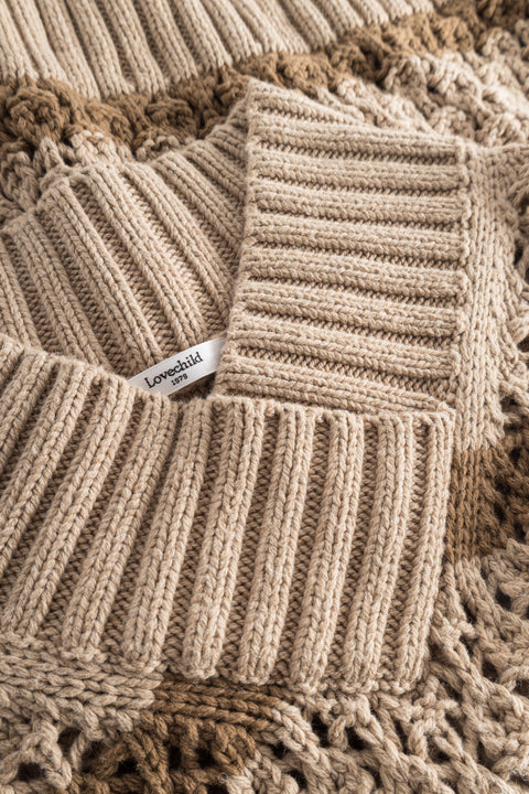 Lovechild 1979 Else V-Neck KNITWEAR 104 Beige