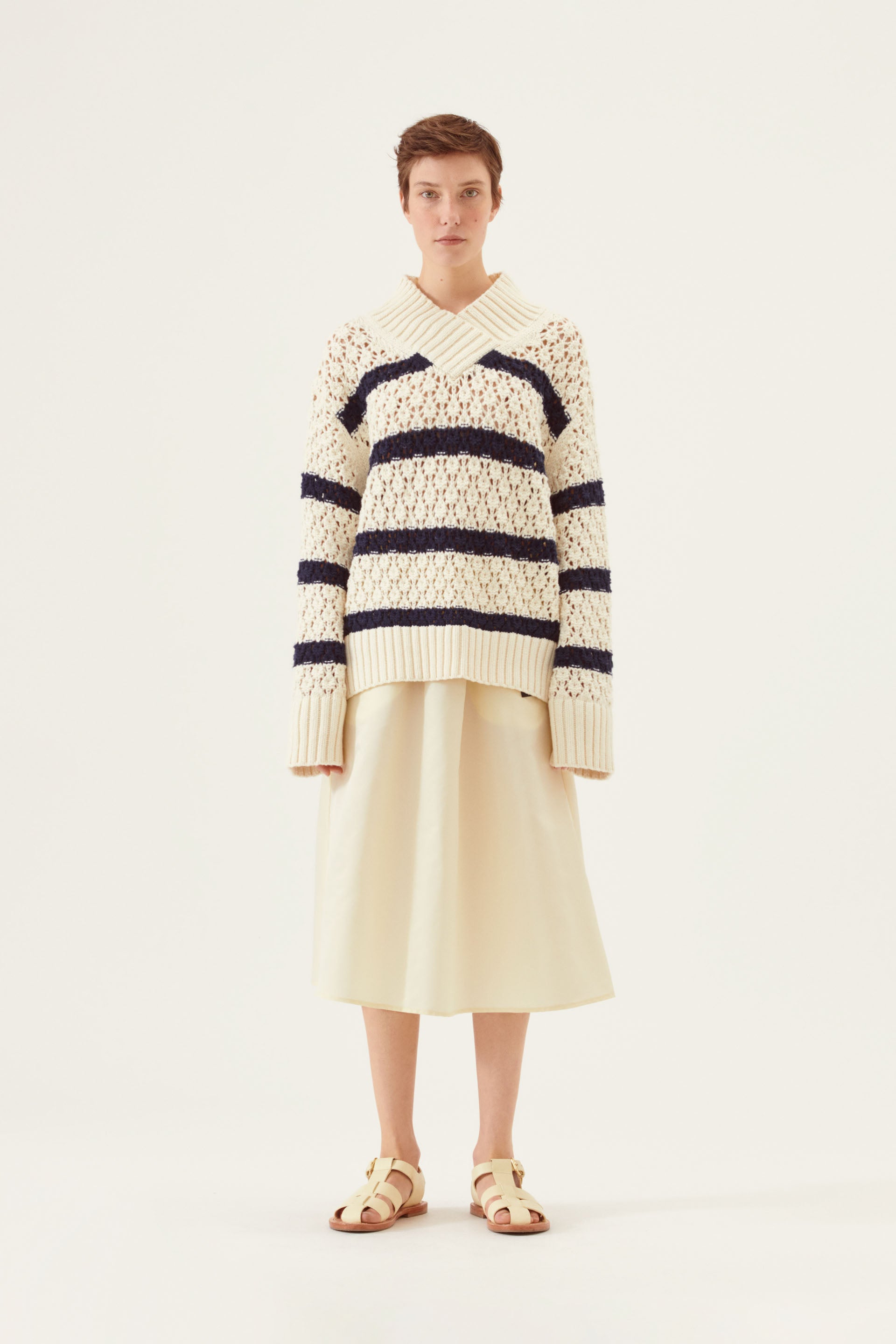 Lovechild 1979 Else V-Neck KNITWEAR 450 Total Eclipse