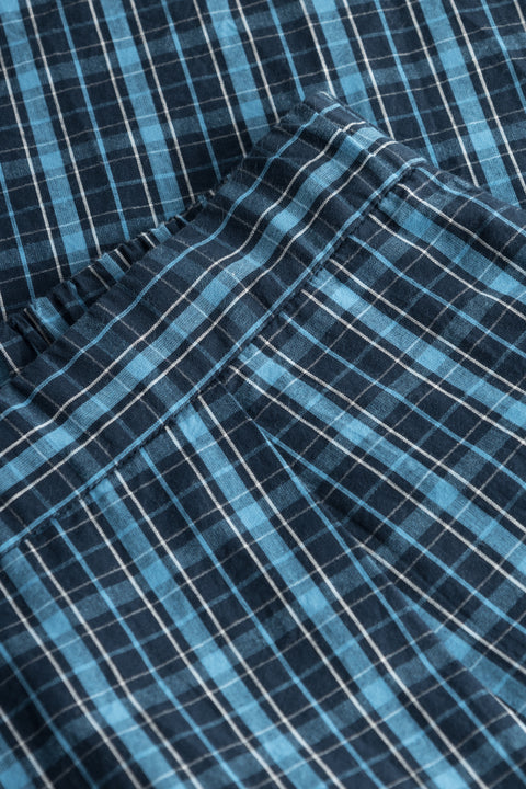 Lovechild 1979 Hailey Pants - Navy Checkered PANTS 499 Navy