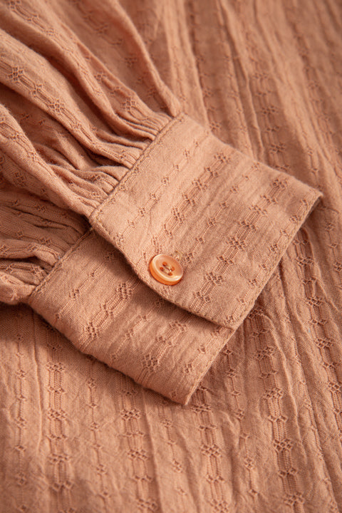 Lovechild 1979 Juliette Blouse - Warm Terra Cotta BLOUSES 360 Warm Terra Cotta