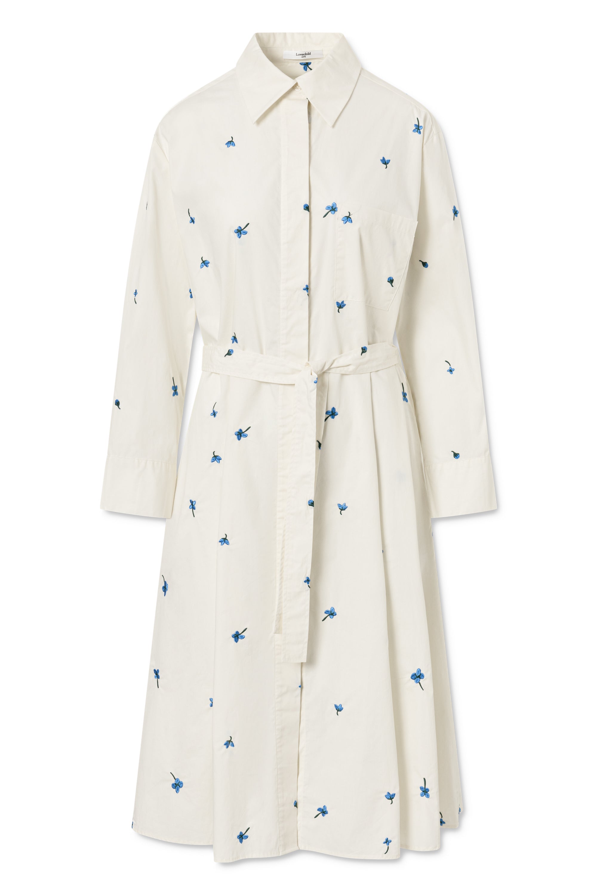 Lovechild 1979 Nicole Dress DRESSES 421 Dusty Blue