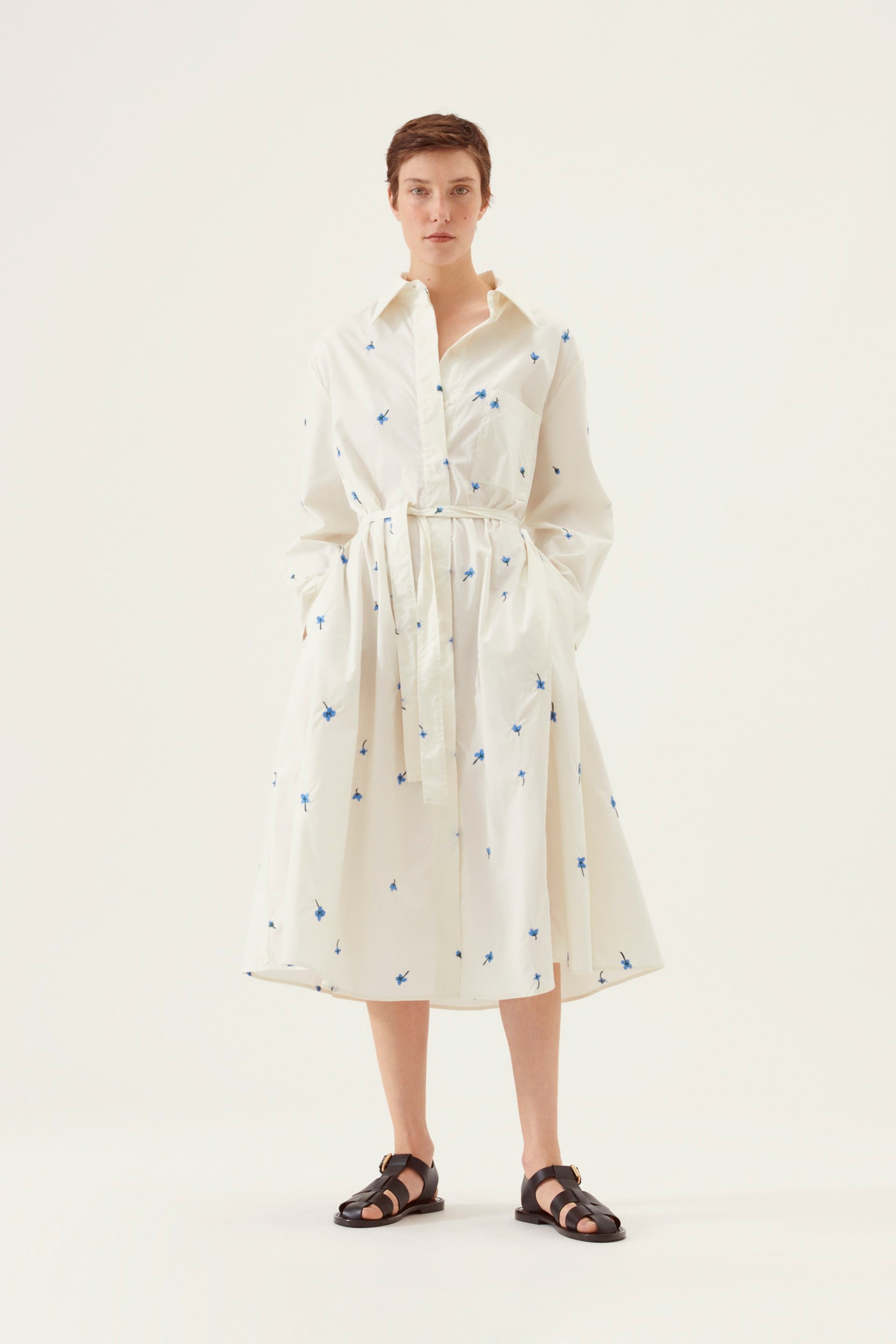 Lovechild 1979 Nicole Dress DRESSES 421 Dusty Blue