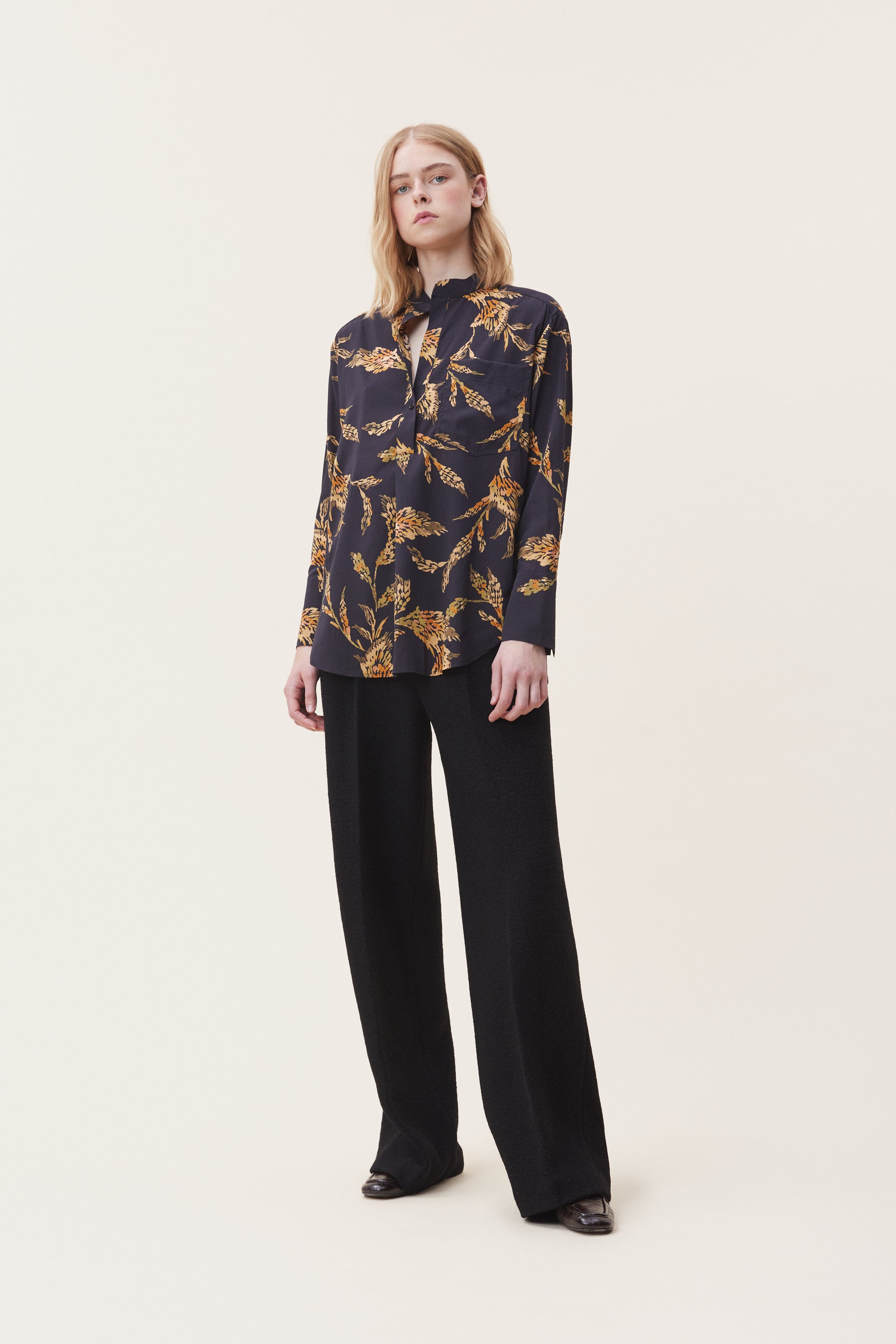Lovechild 1979 Nuru Shirt - Multi Black SHIRTS 040 MULTI BLACK