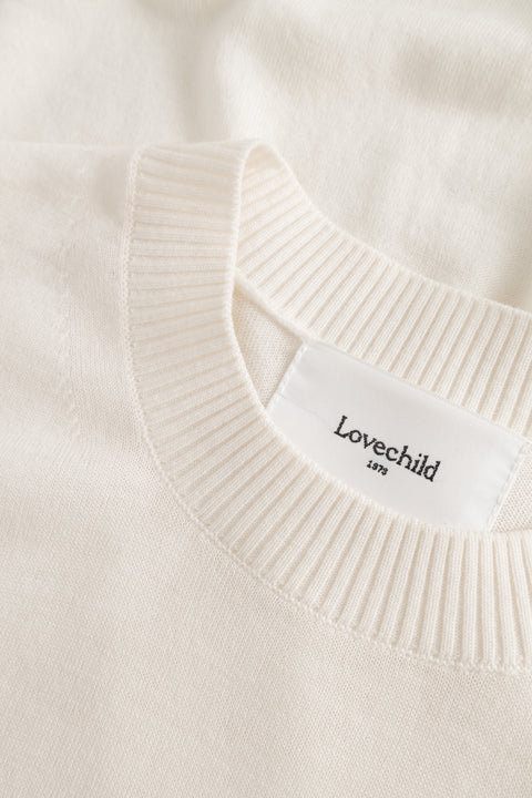 Lovechild 1979 Tessa T-shirt Knitwear 007 Egret