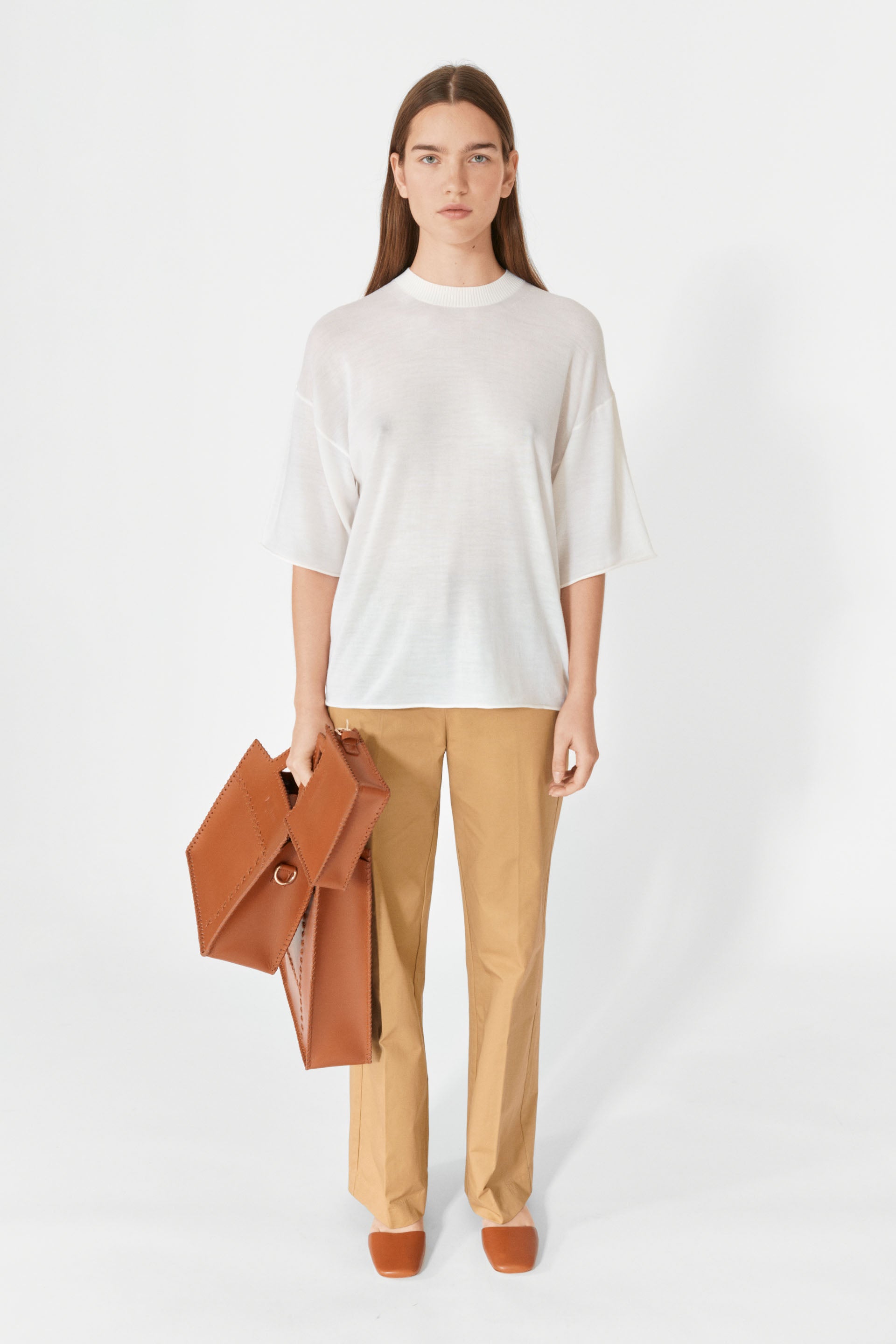 Lovechild 1979 Tessa T-shirt Knitwear 007 Egret