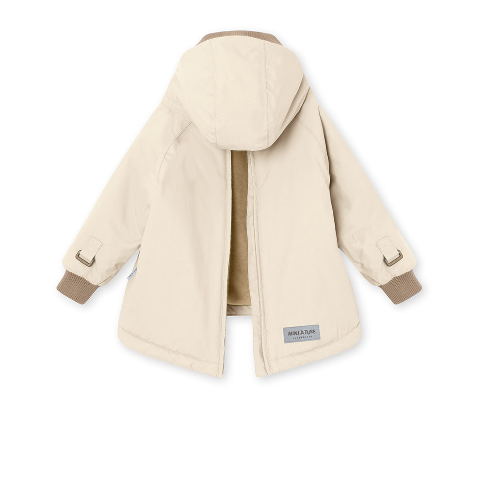 MATBABYWEN fleeceforet vinter anorak. GRS