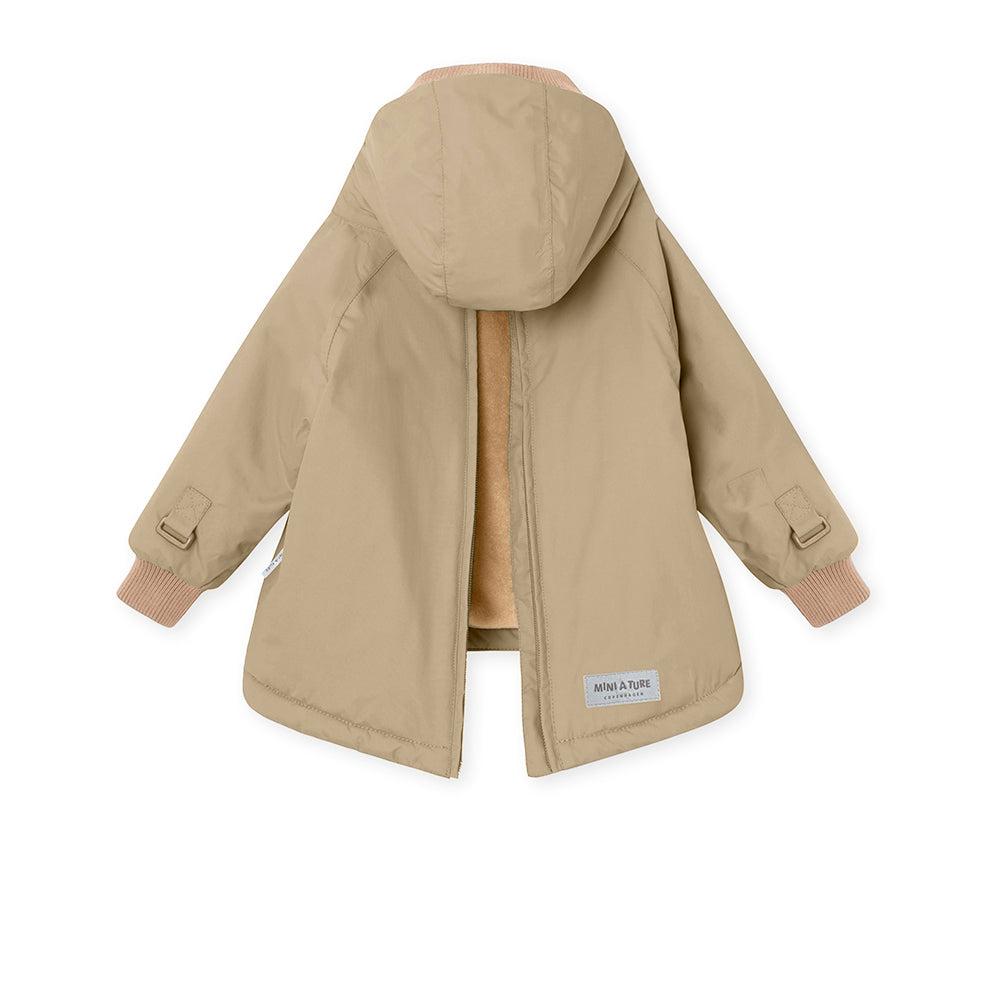 MATBABYWEN fleeceforet vinter anorak. GRS