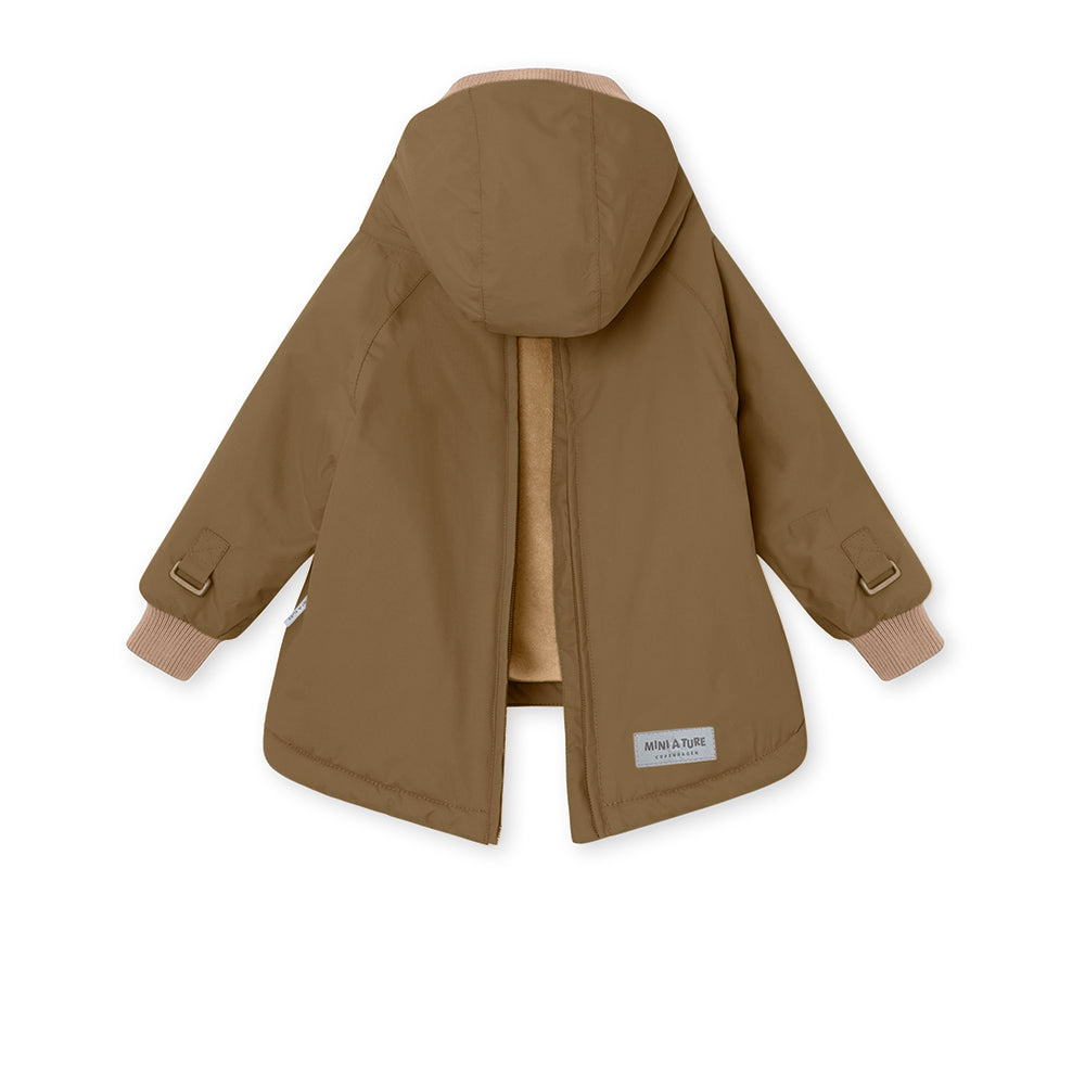 MATBABYWEN fleeceforet vinter anorak. GRS