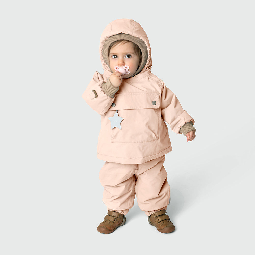 MATBABYWEN fleeceforet vinter anorak. GRS