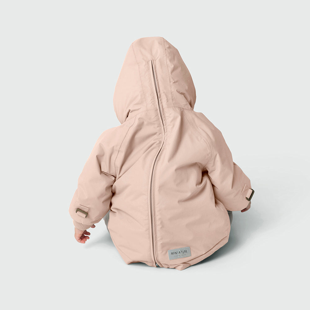 MATBABYWEN fleeceforet vinter anorak. GRS