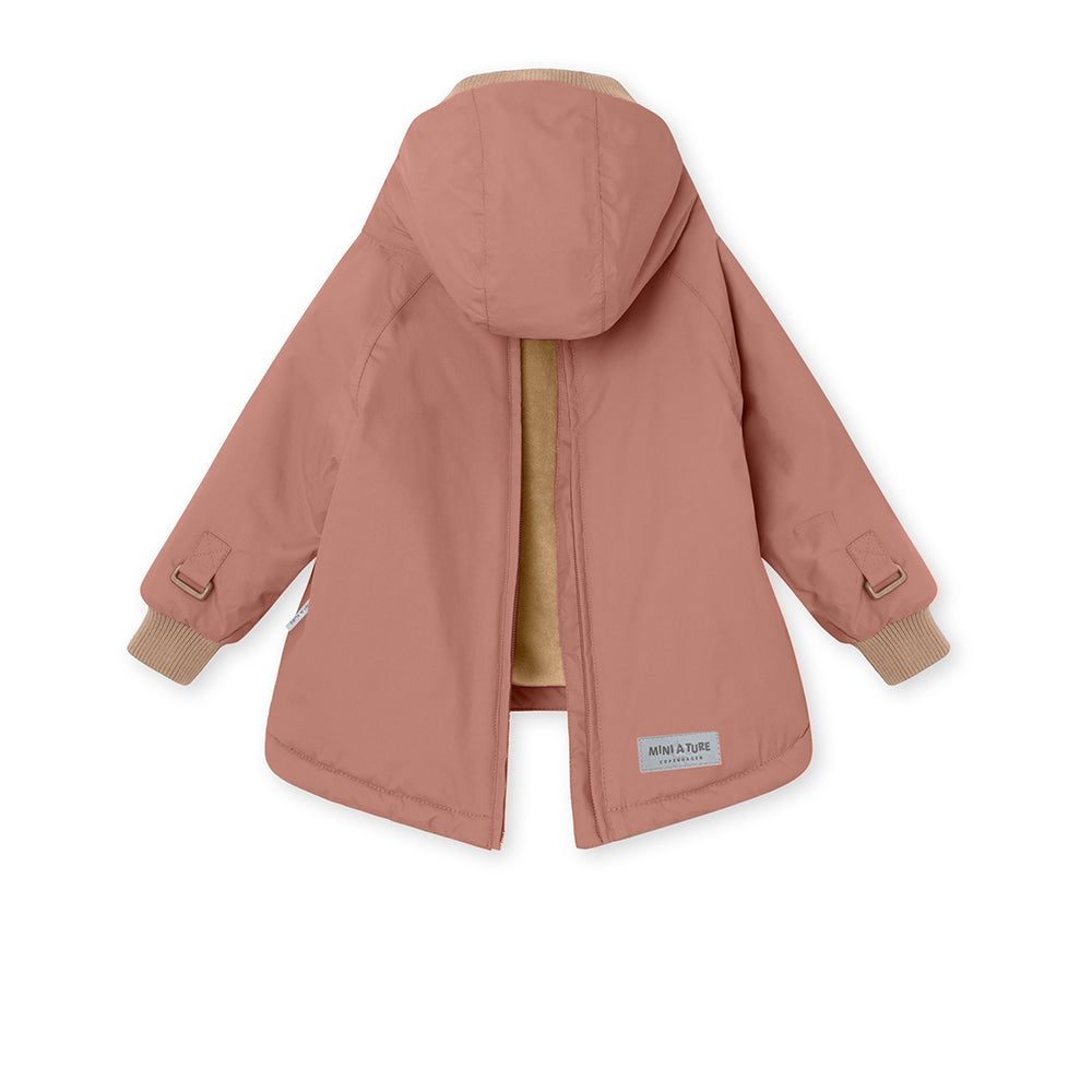 MATBABYWEN fleeceforet vinter anorak. GRS