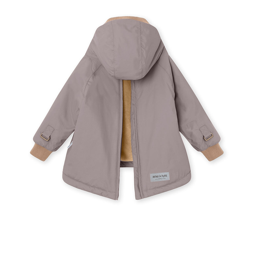 MATBABYWEN fleeceforet vinter anorak. GRS