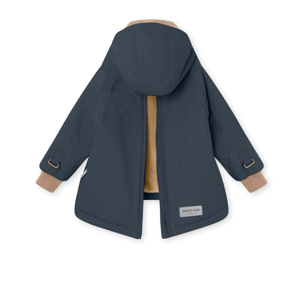 MATBABYWEN fleeceforet vinter anorak. GRS