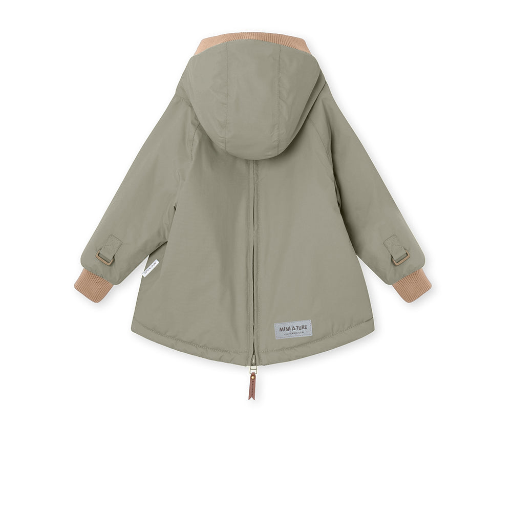 MATBABYWEN fleeceforet vinter anorak. GRS