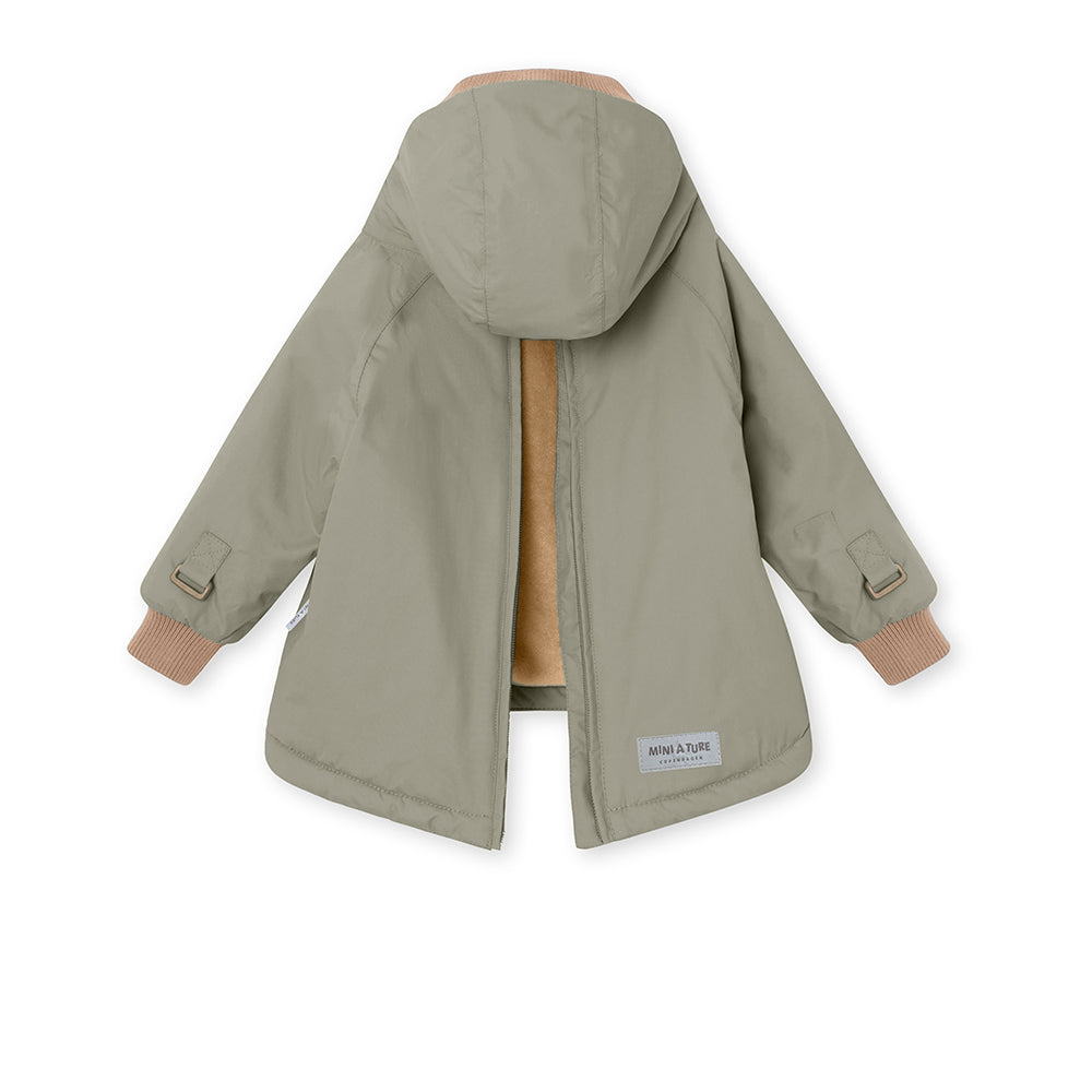 MATBABYWEN fleeceforet vinter anorak. GRS